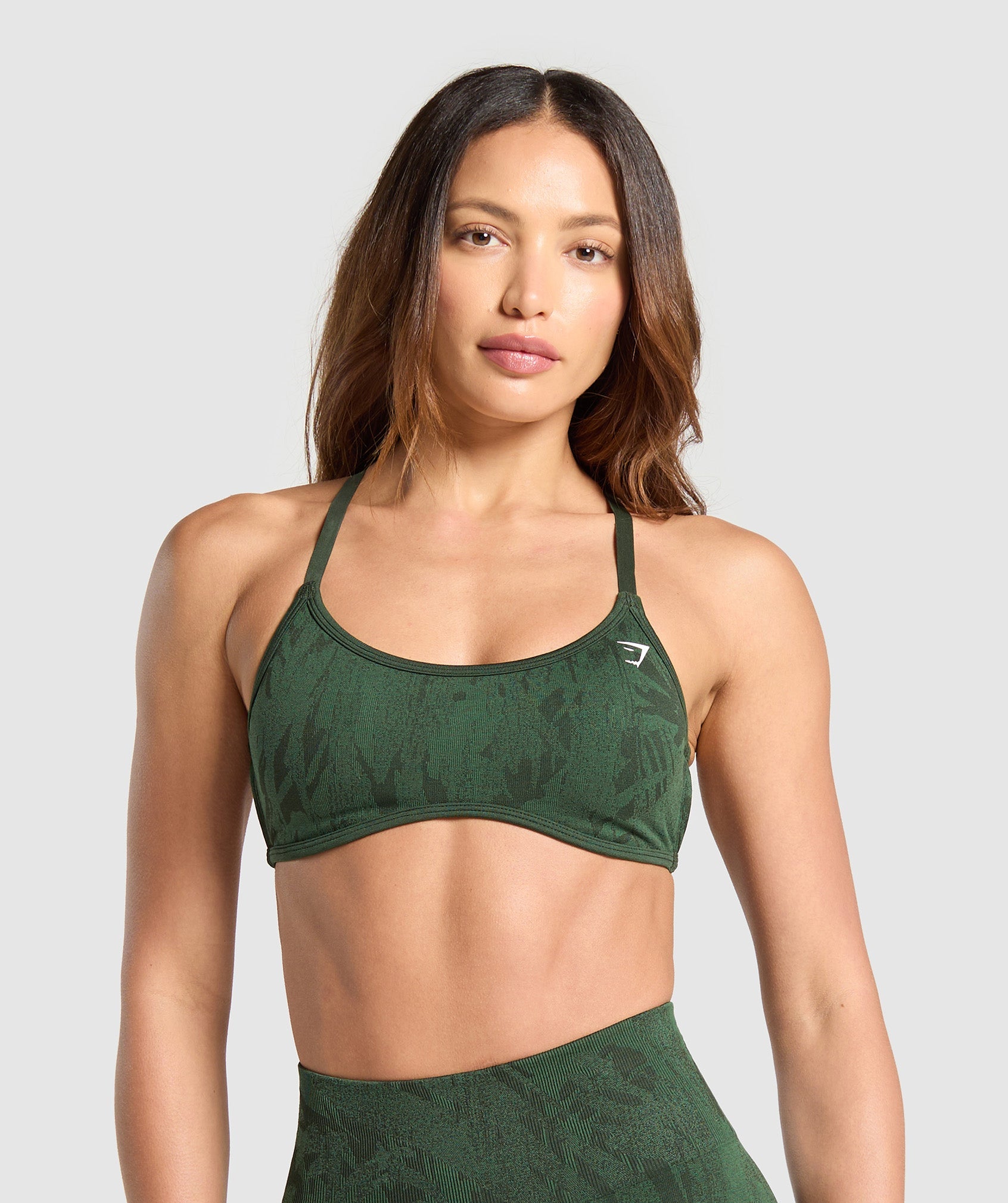Adapt Camo Cross Back Sports Bra Light Support