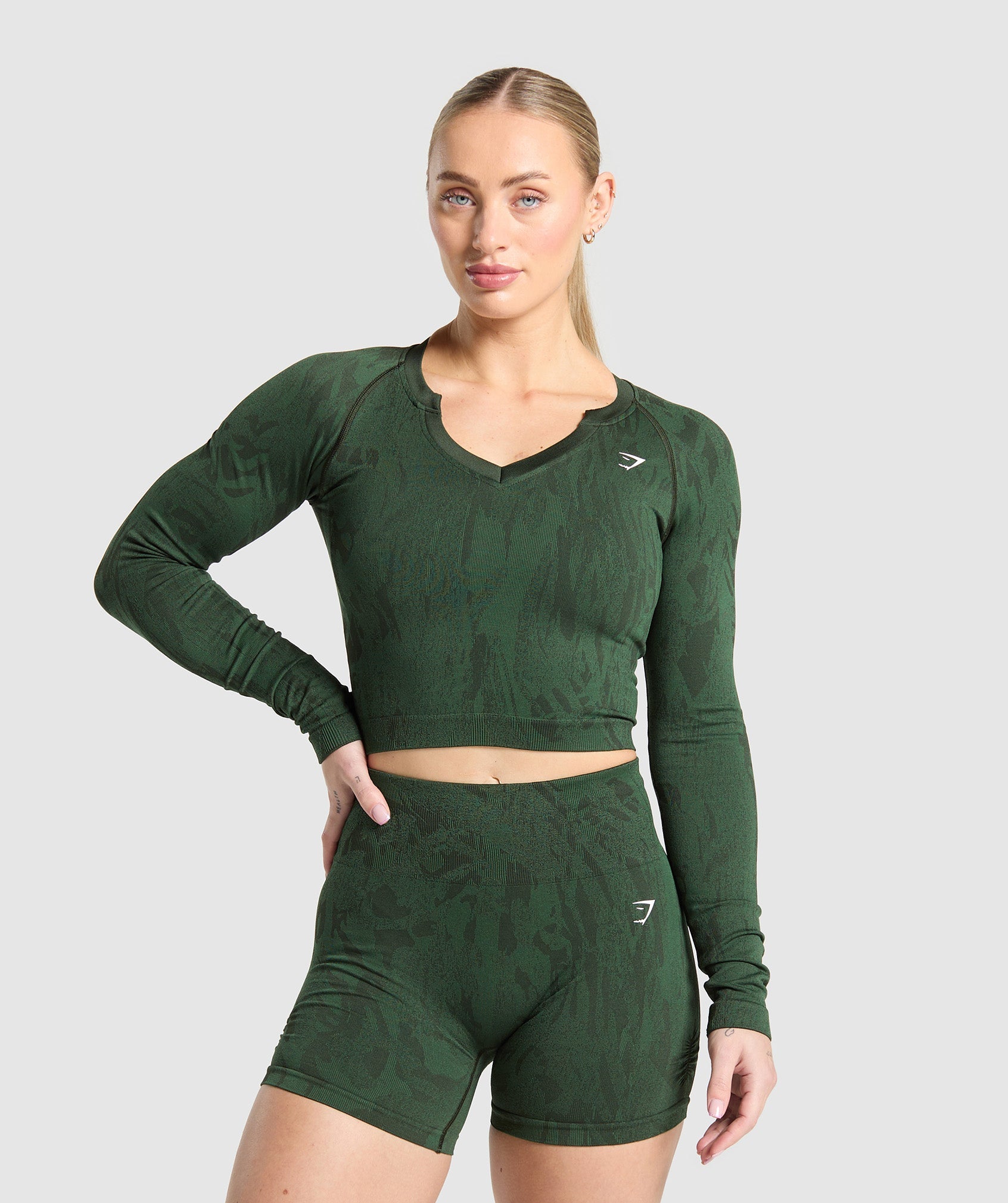 Adapt Camo Seamless Long Sleeve Top