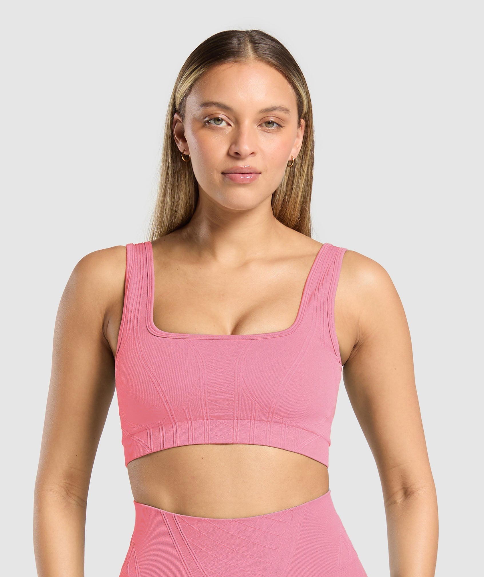 Corset Seamless Sports Bra Light Support