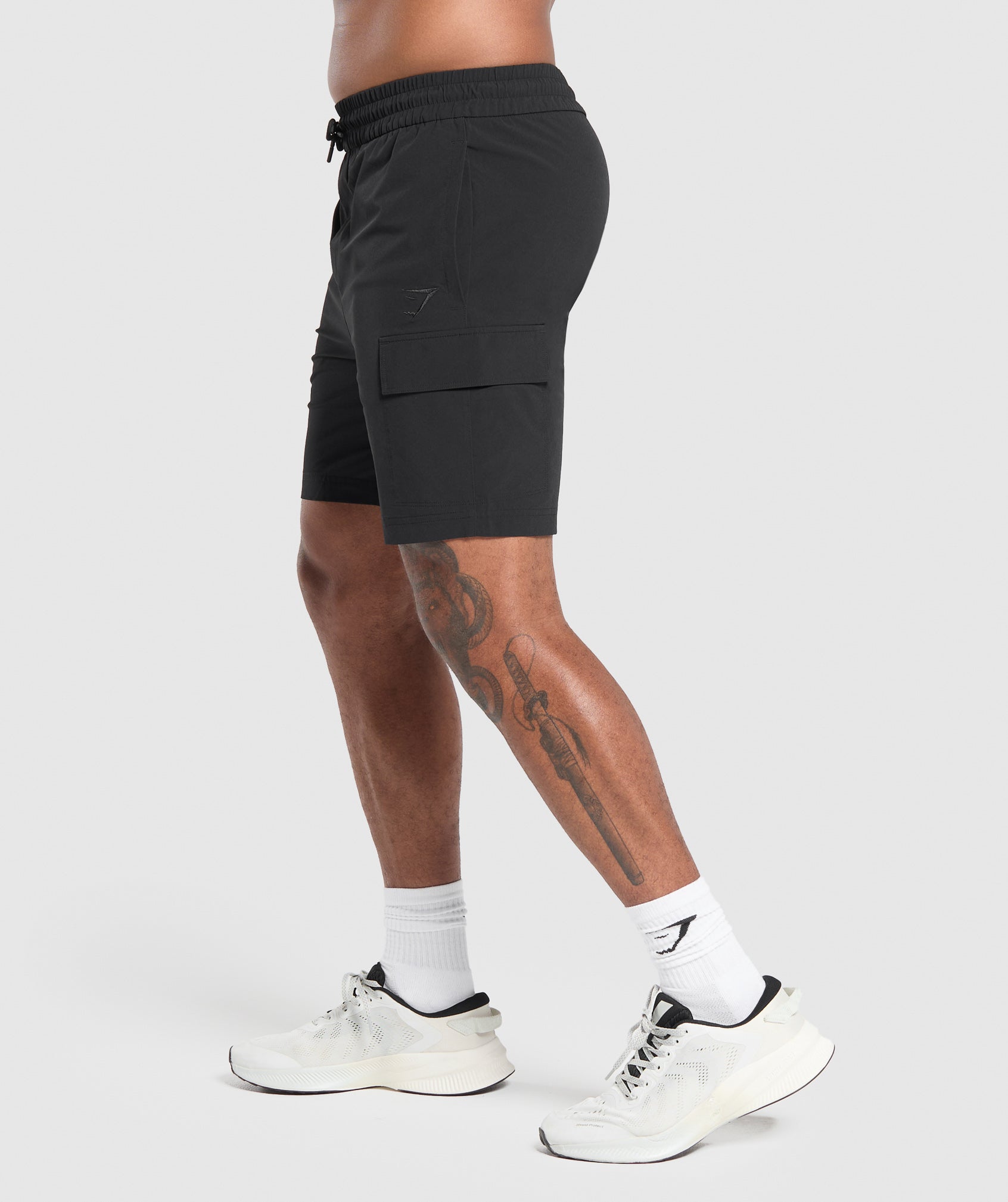 Stretch Woven Cargo Shorts Regular Fit