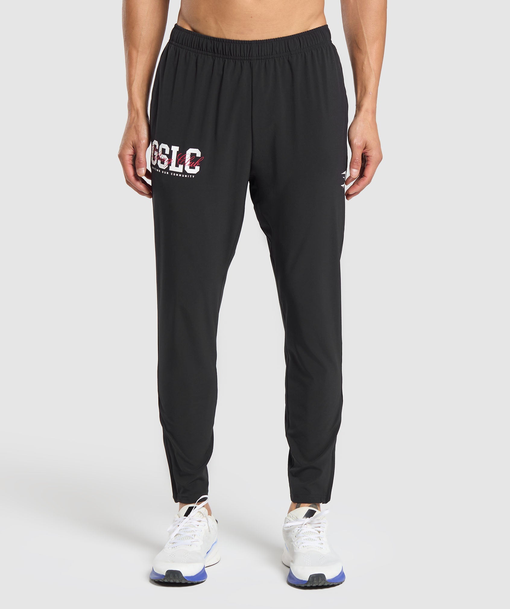 Script Woven Joggers Slim Fit