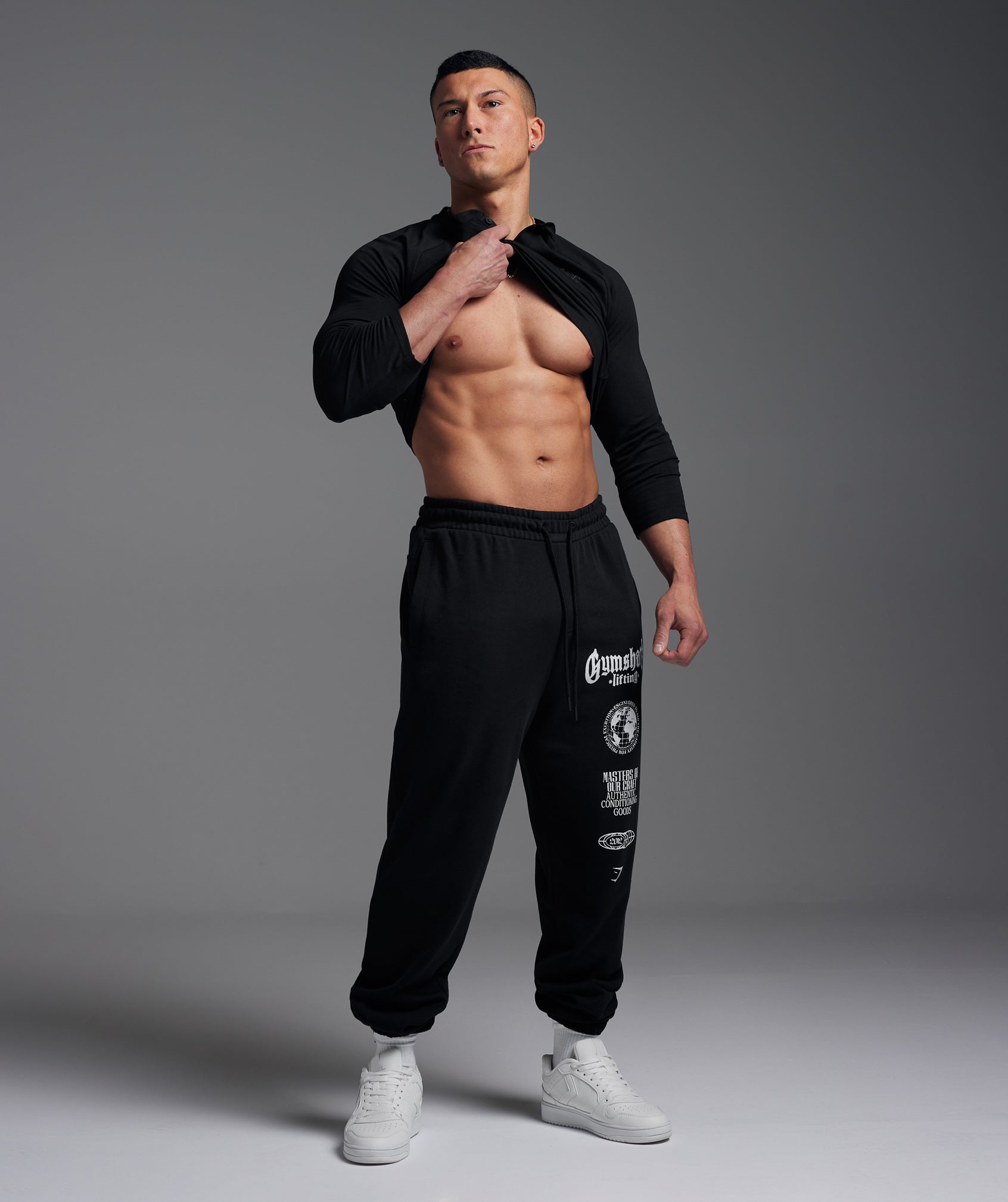 Alternative view of Global Lifting Oversized Joggers Oversized Fit