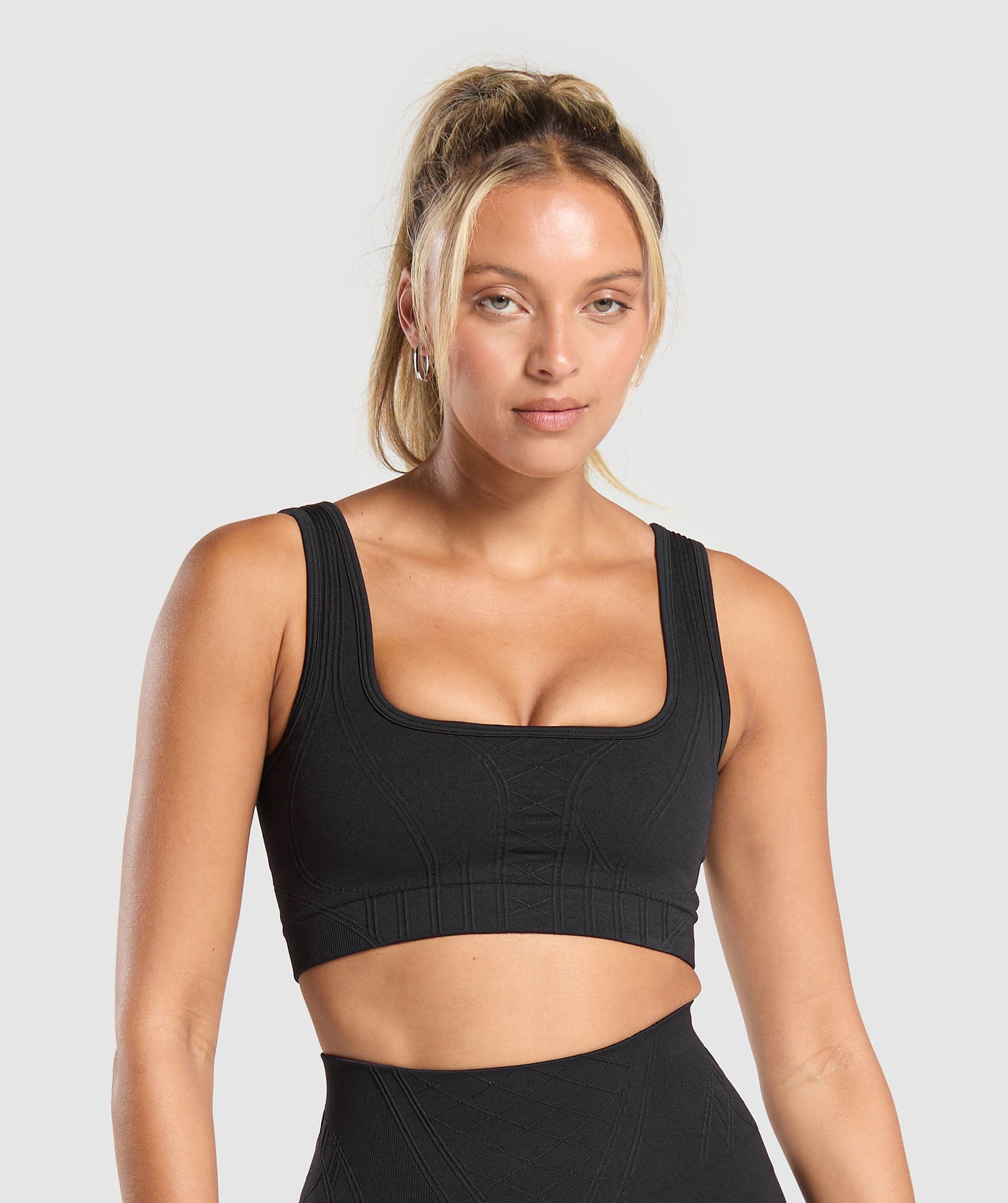 Corset Seamless Sports Bra Light Support