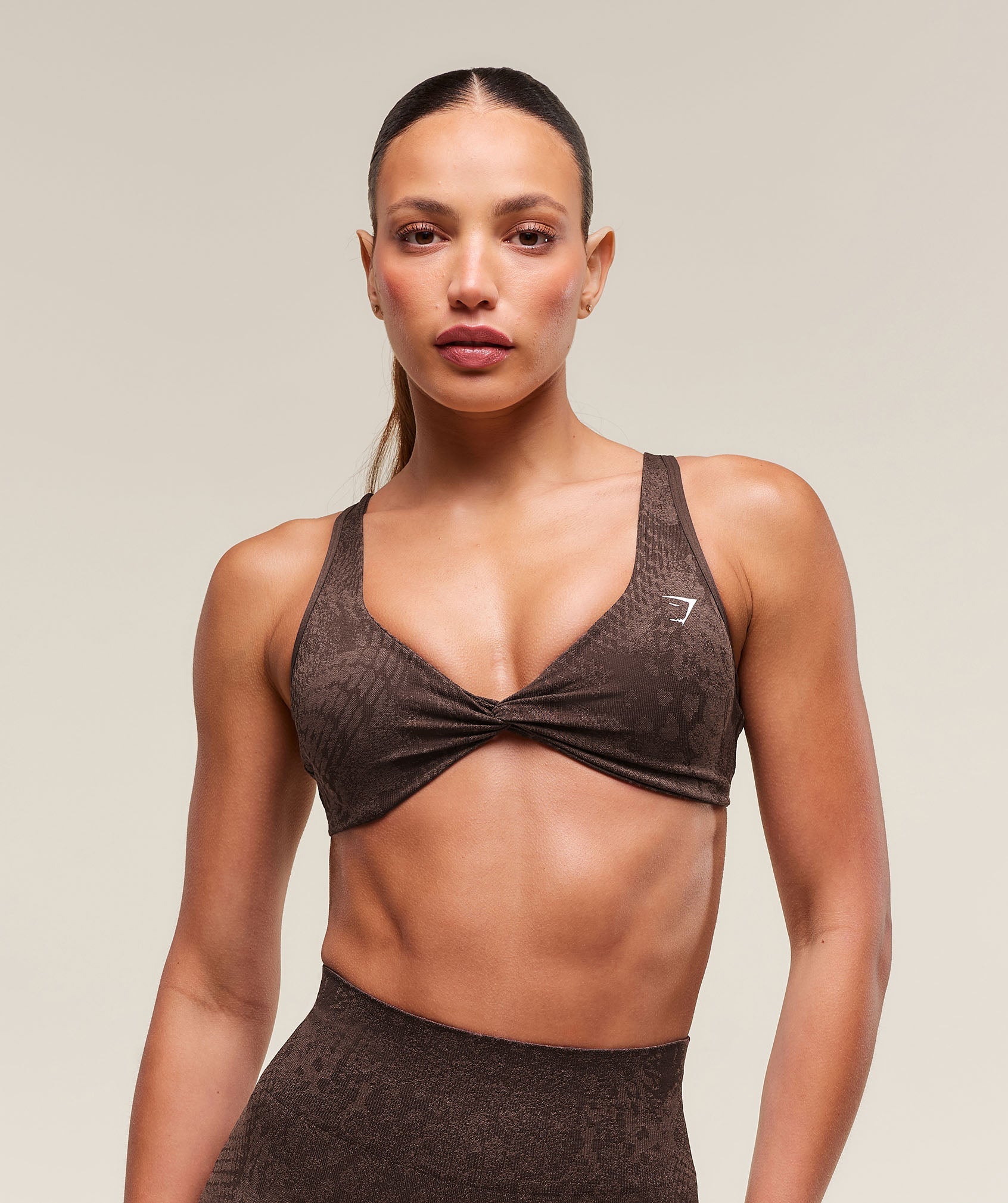 Adapt Animal X Whitney Seamless Twist Front Bra Light Support