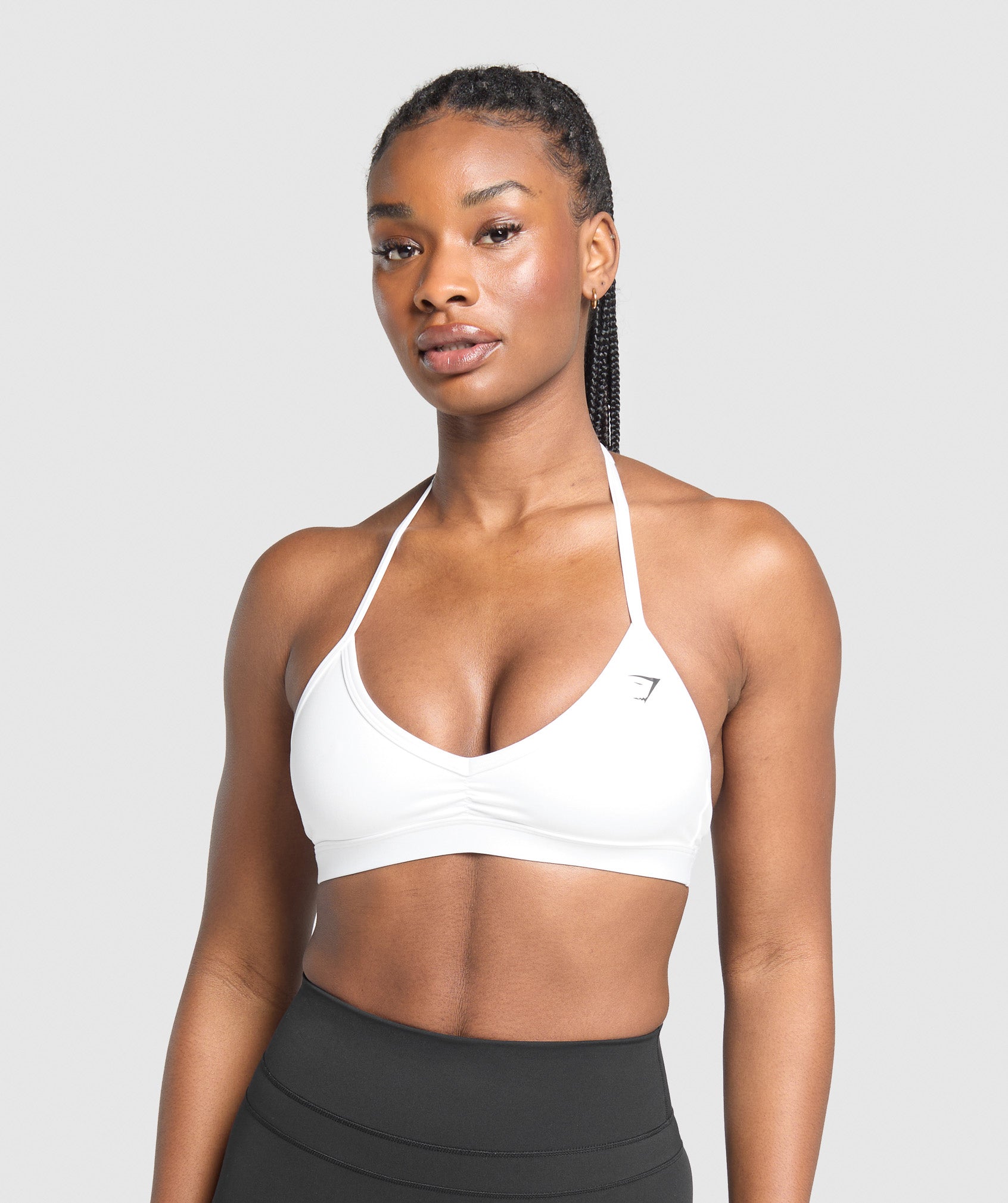 Minimal Halterneck Sports Bra Light Support