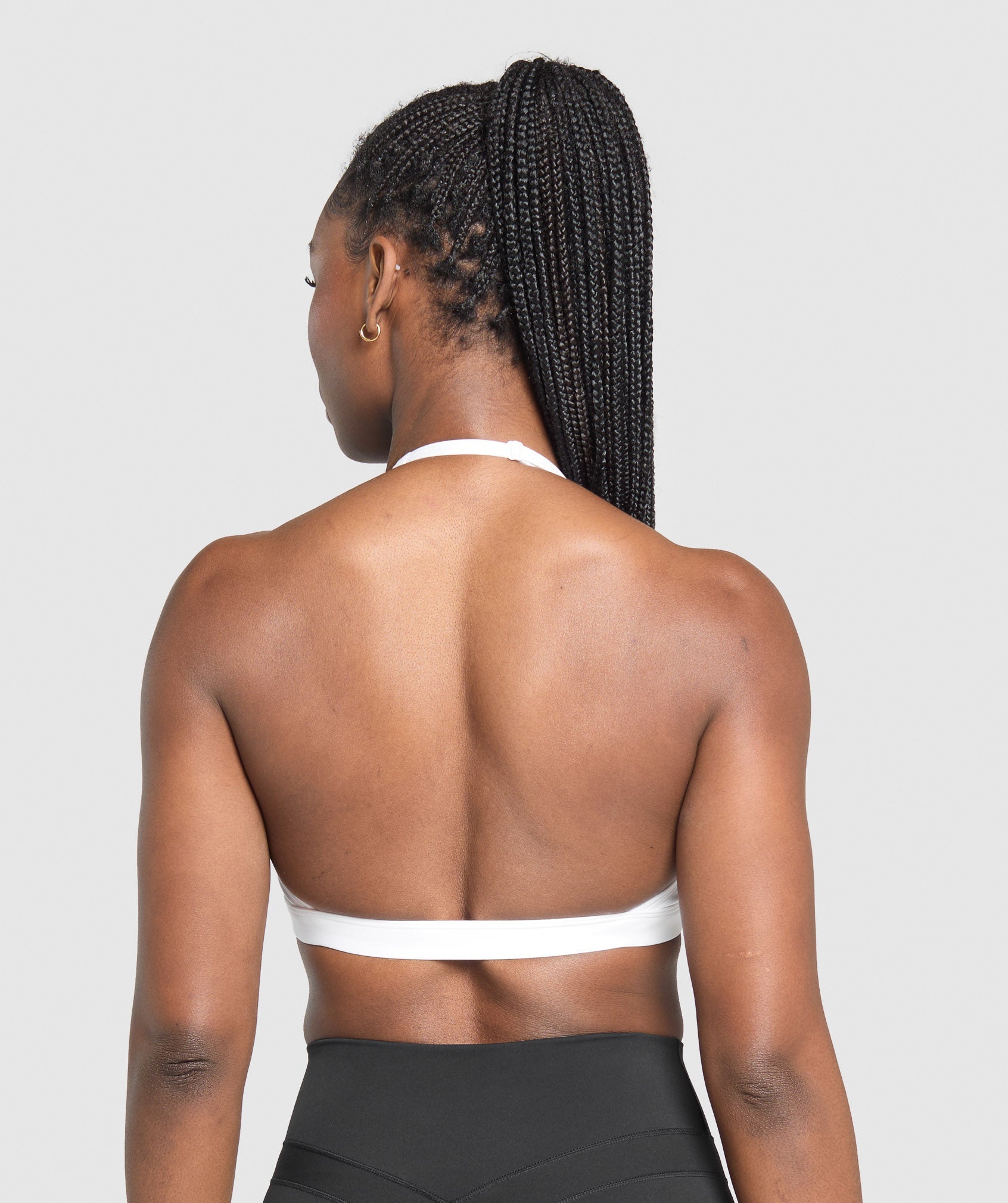 Alternative view of Minimal Halterneck Sports Bra Light Support