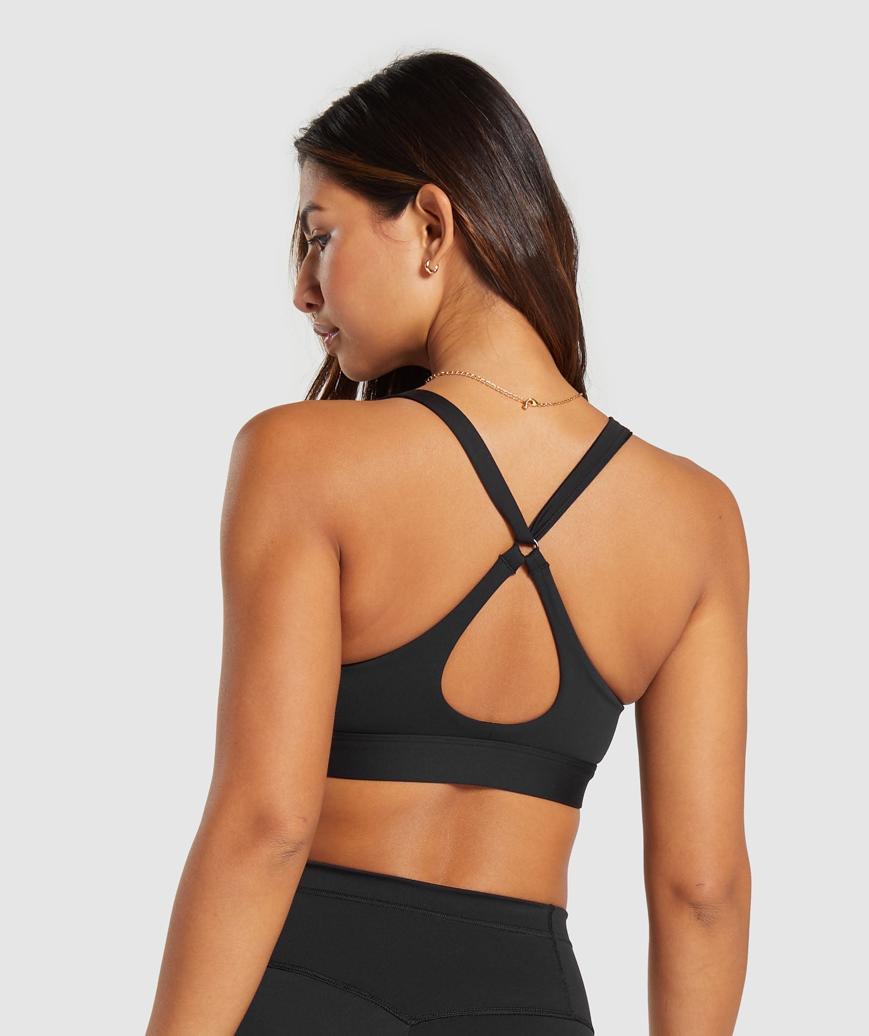 Alternative view of Peek A Boo Sports Bra Light Support