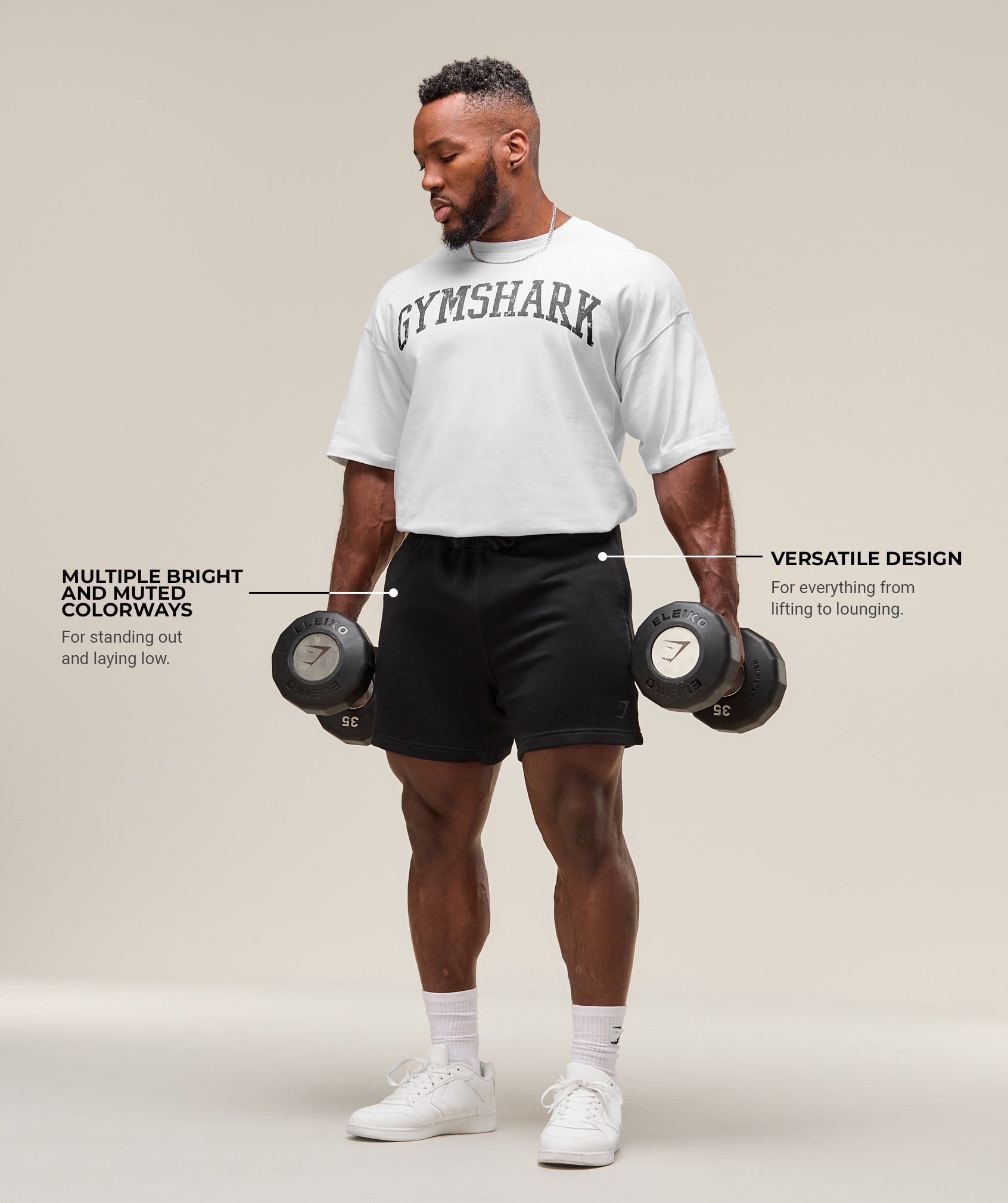 Alternative view of Power 5" Shorts Oversized Fit