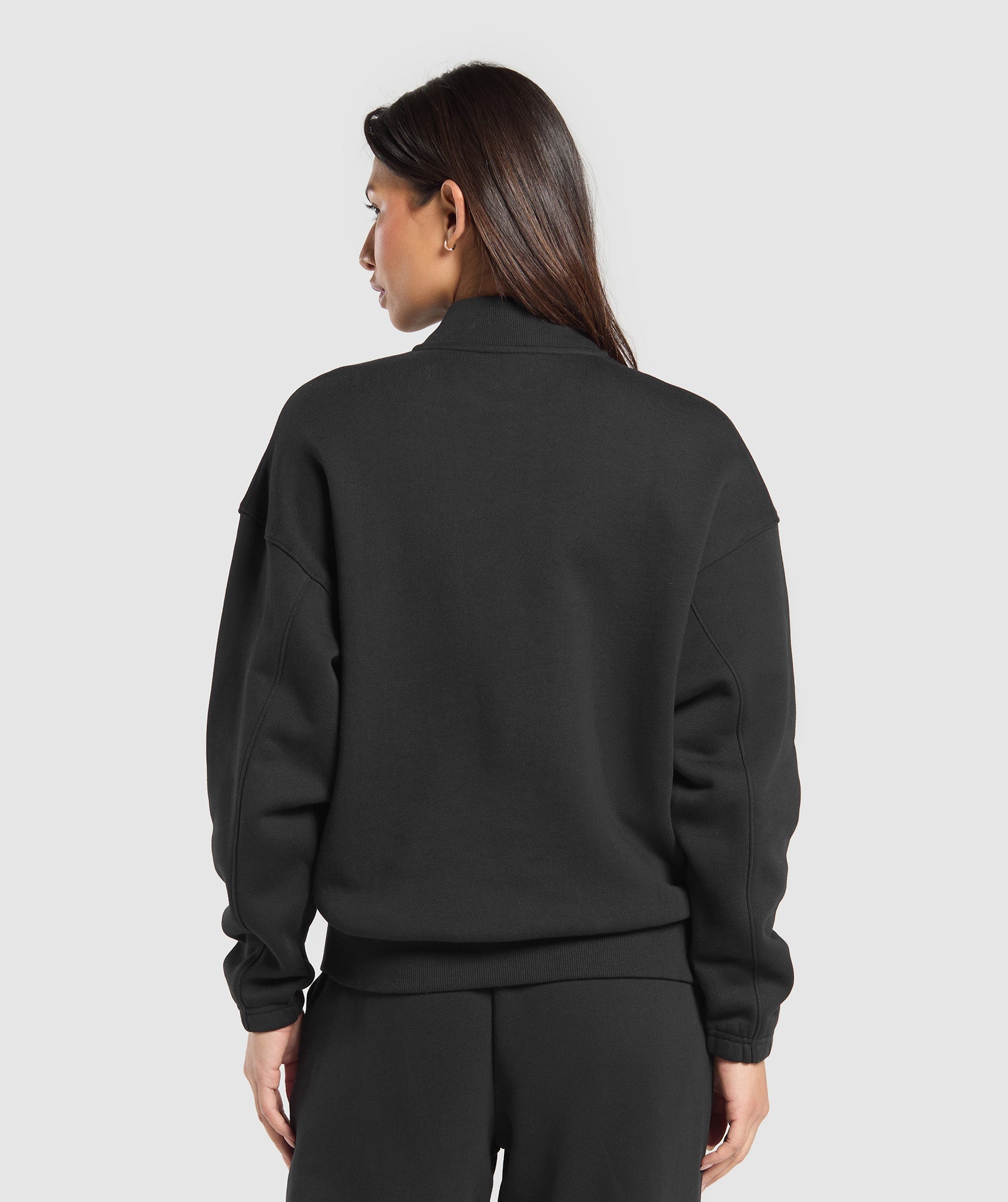 Alternative view of Rest Day Sweats 2.0 1/4 Zip Pullover Oversized Fit