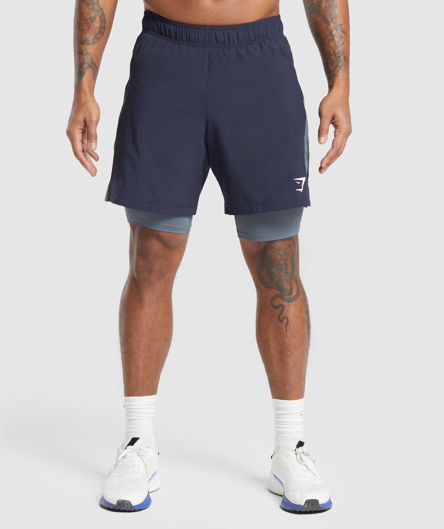 Sport 7" 2 In 1 Shorts Regular Fit