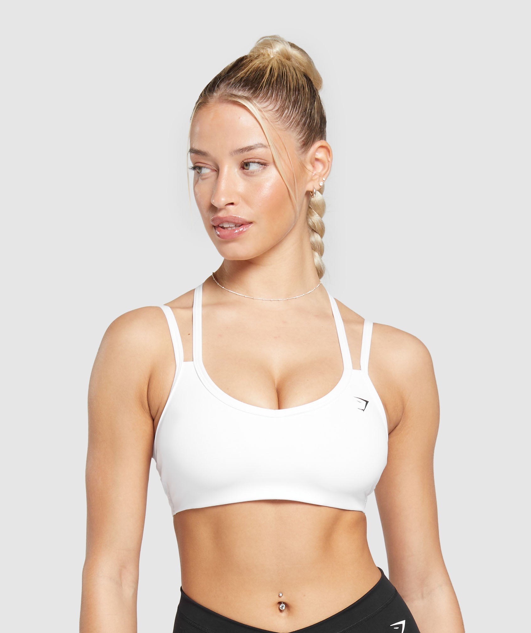 Strap Feature Sports Bra Medium Support