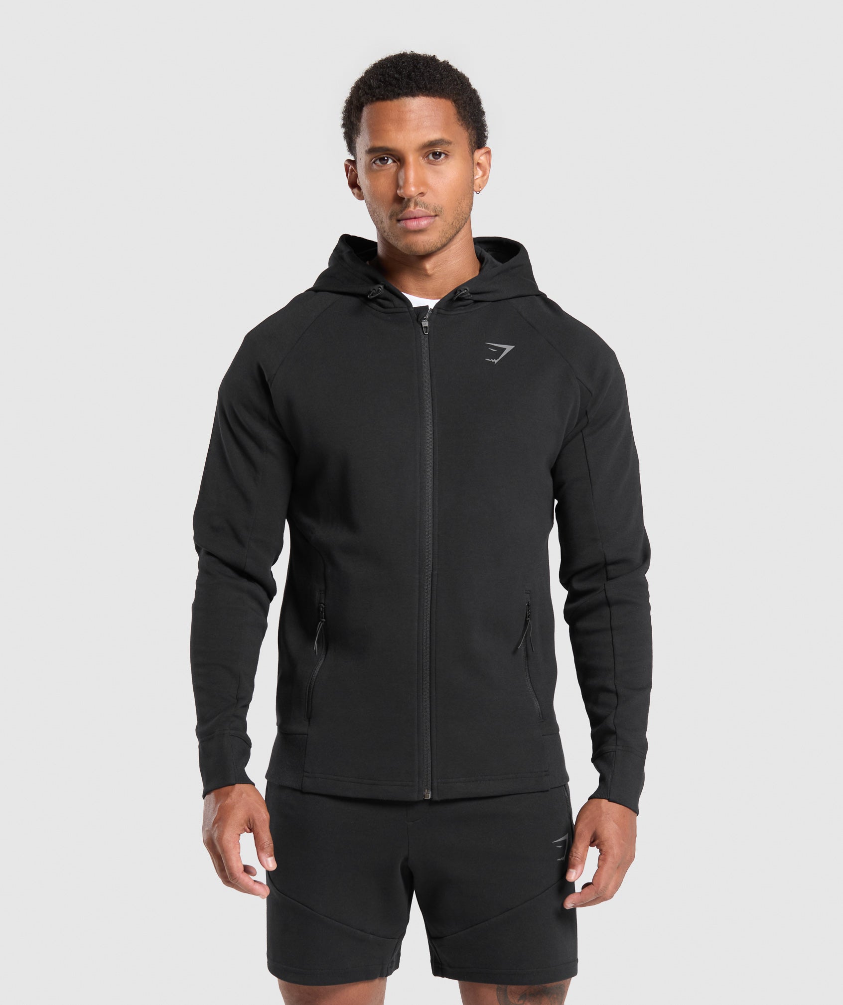 Interlock Tech Zip Up Hoodie Slim Fit