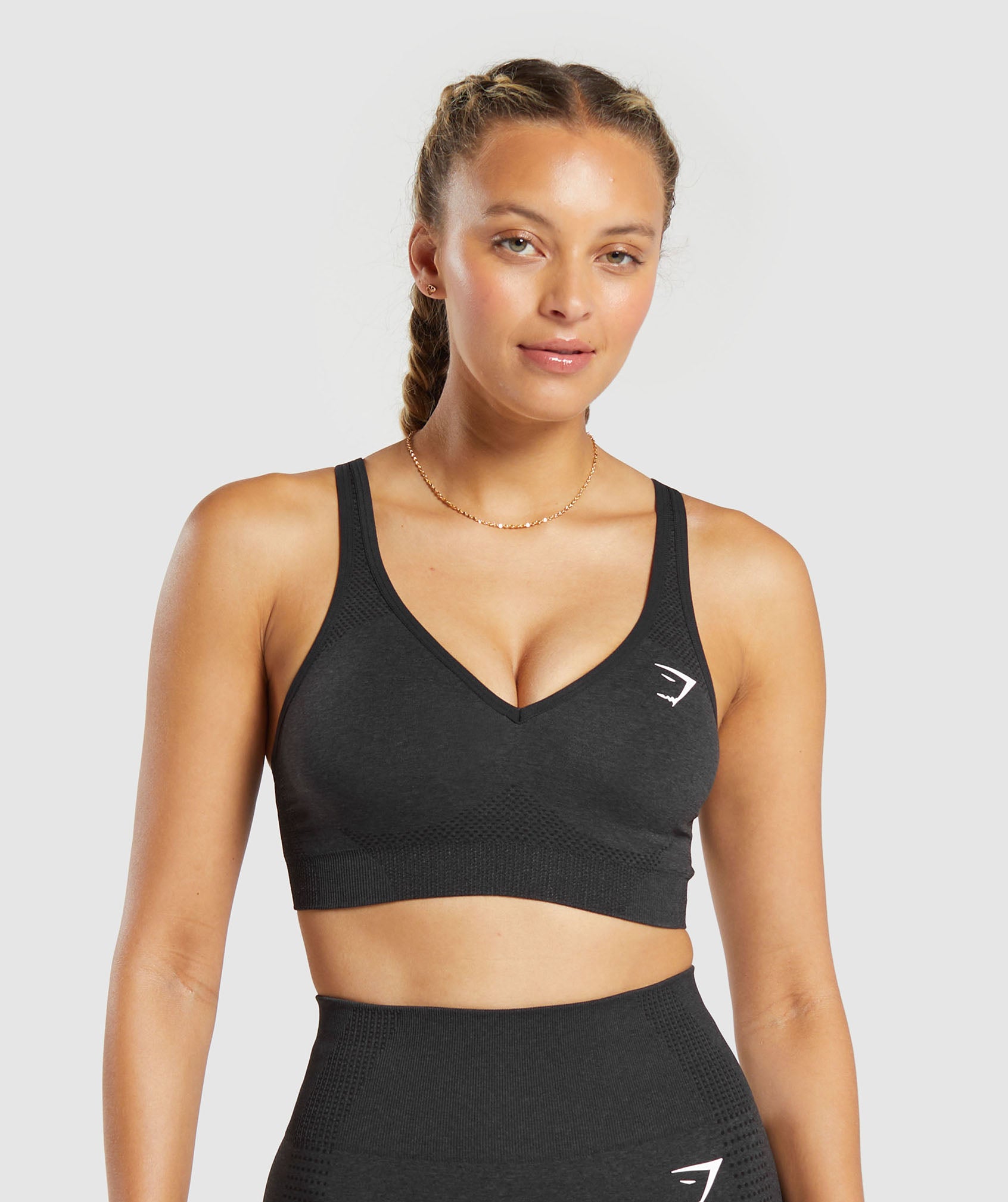 Vital V Neck Sports Bra Light Support