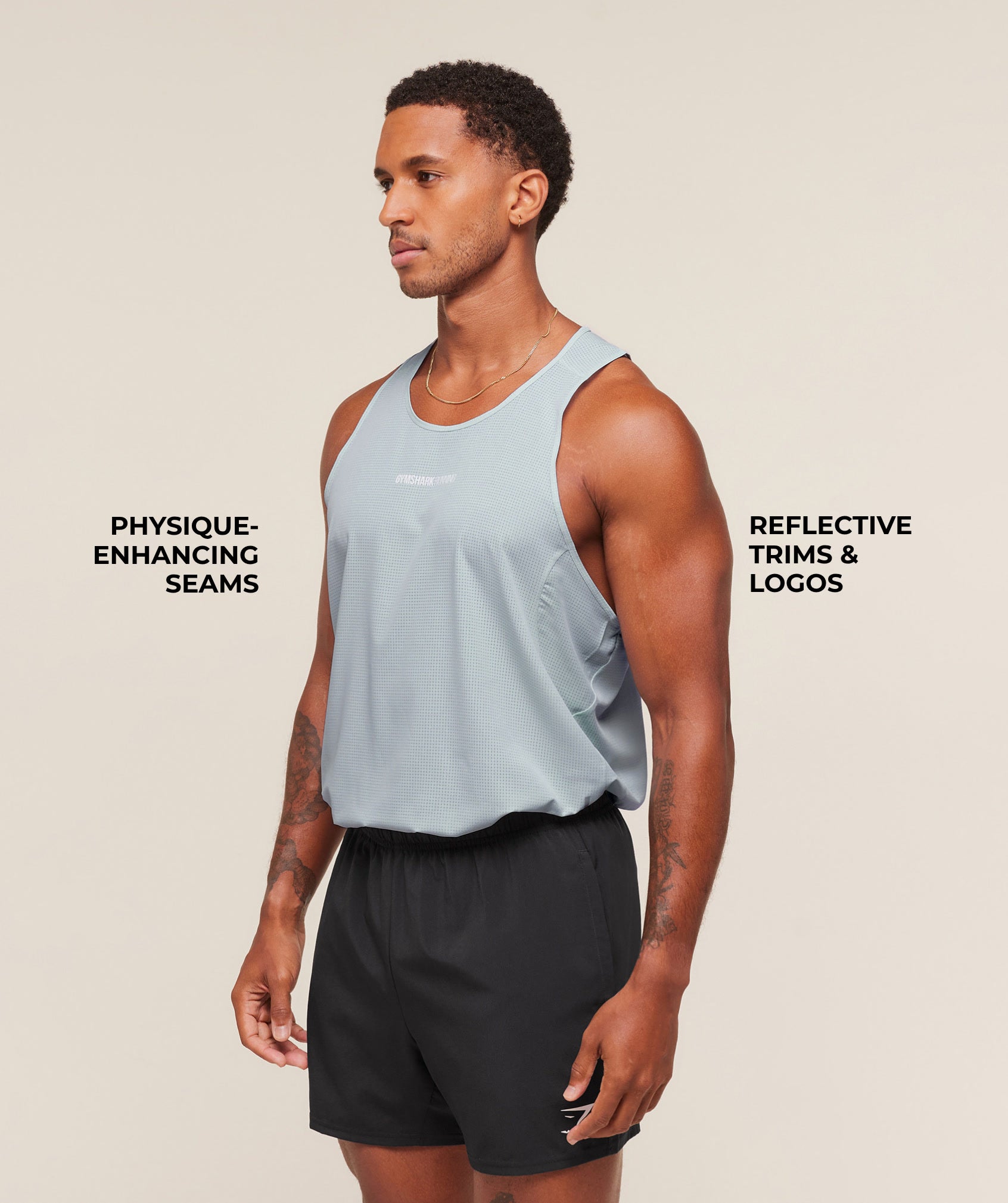 Alternative view of Running Tank Slim Fit