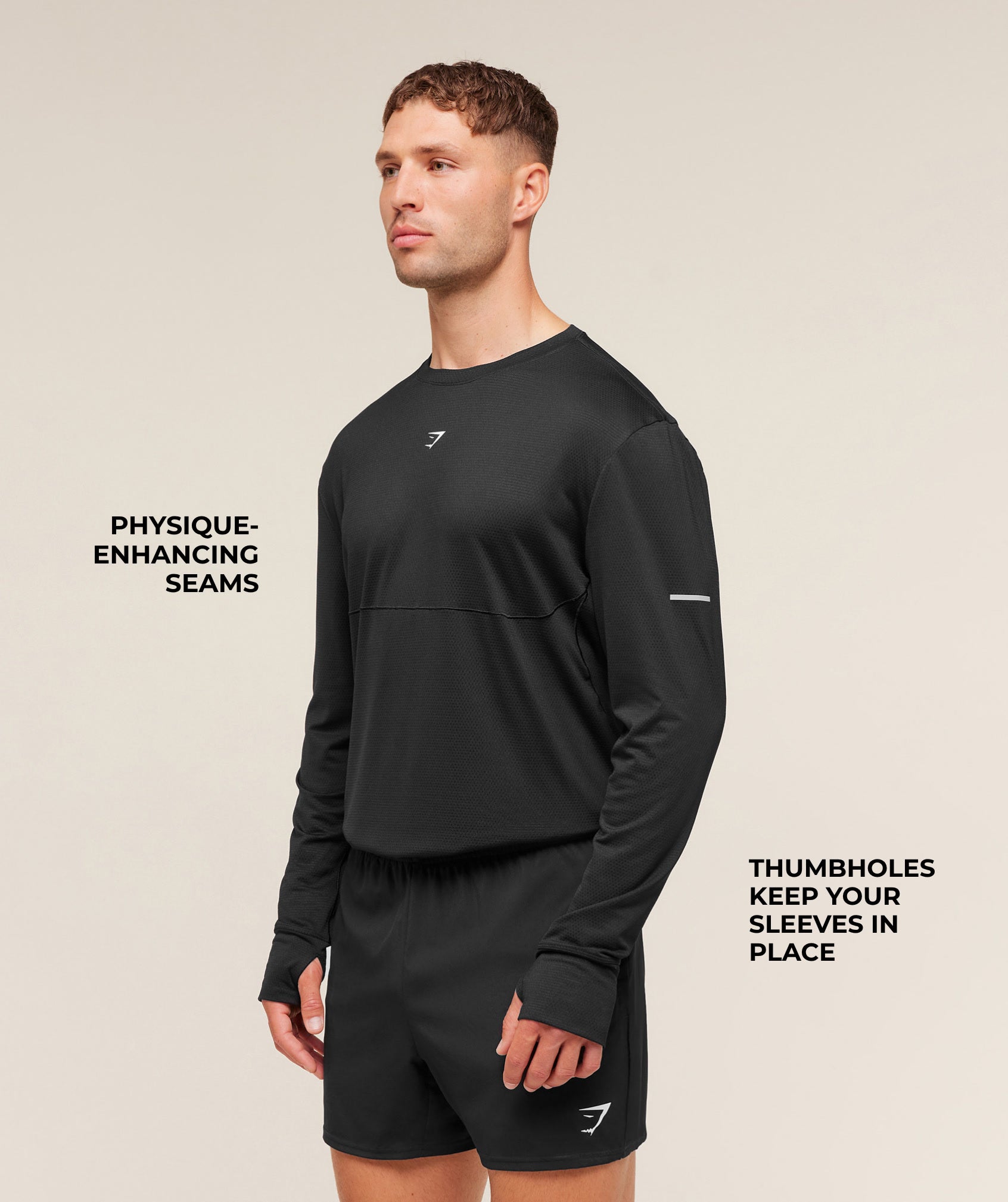 Alternative view of Running Long Sleeve T-Shirt Oversized Fit