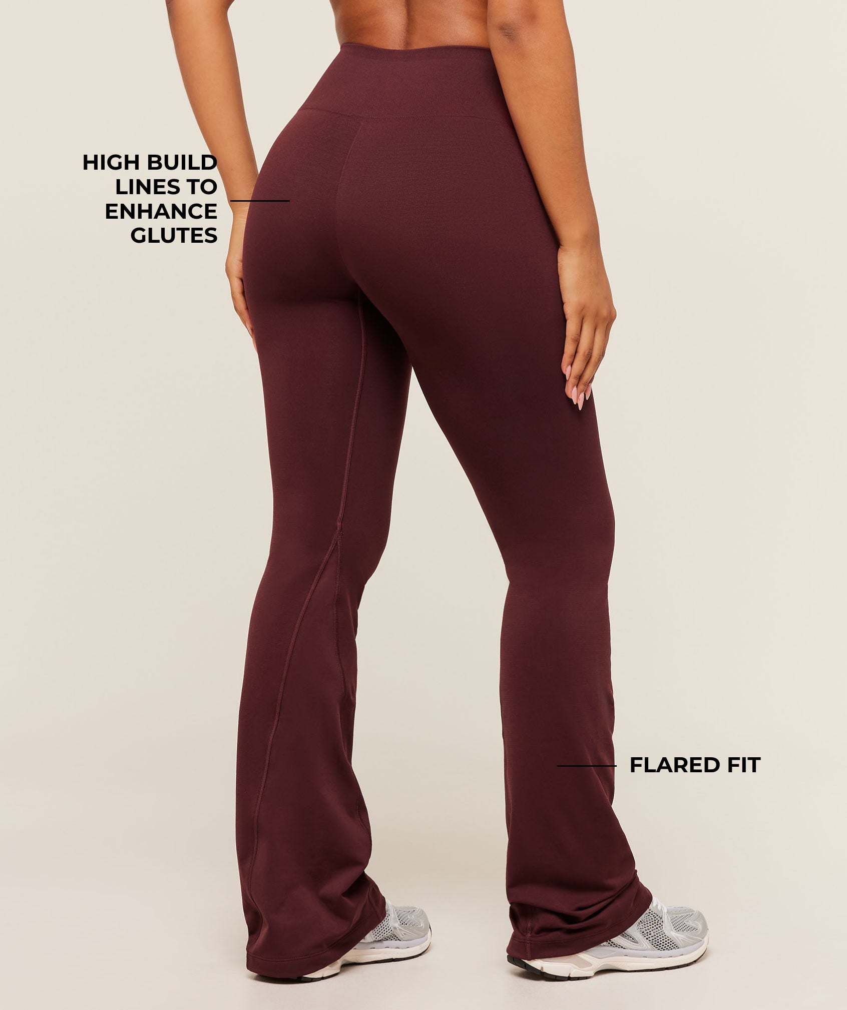 Alternative view of Soft Sculpt Flared Leggings Regular