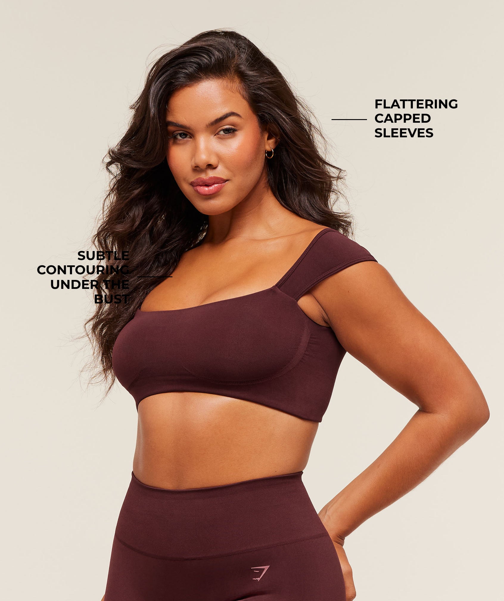 Alternative view of Soft Sculpt Cap Sleeve Bralette Light Support