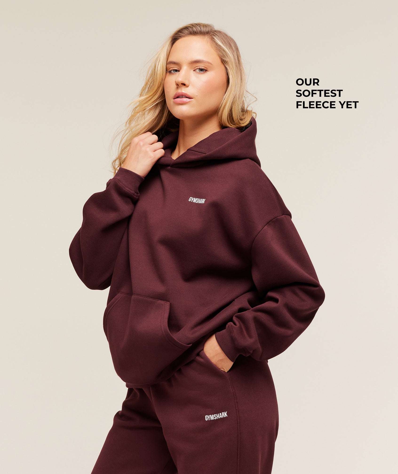 Alternative view of Cosy Luxe Hoodie Oversized Fit