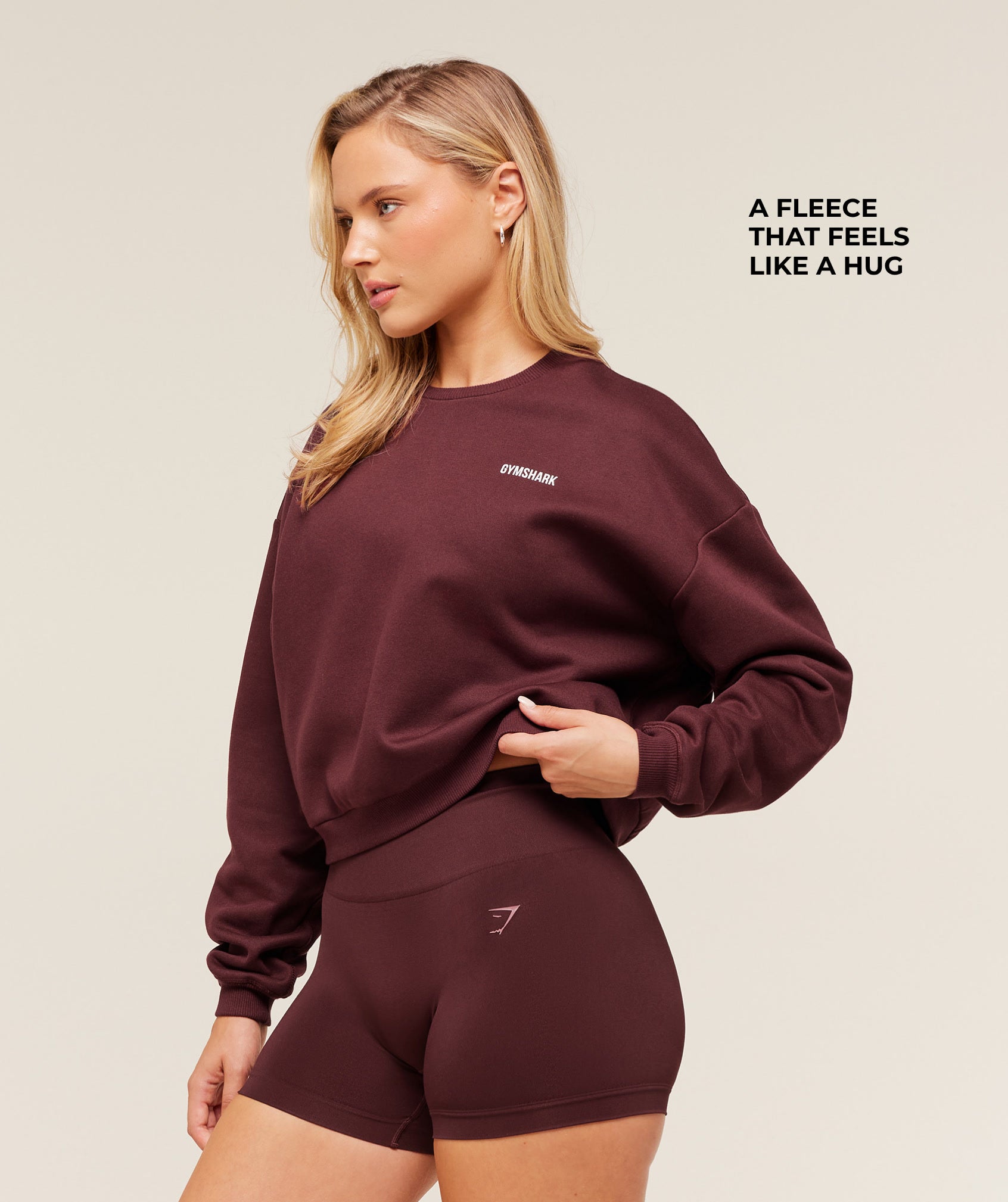 Alternative view of Cosy Luxe Sweatshirt Oversized Fit