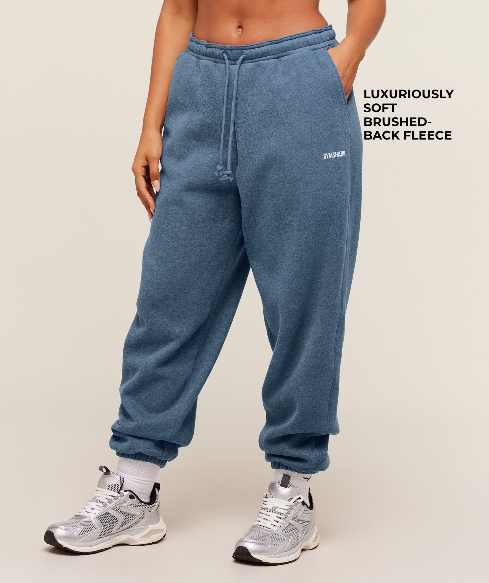 Alternative view of Cosy Luxe Cuffed Joggers Oversized Fit