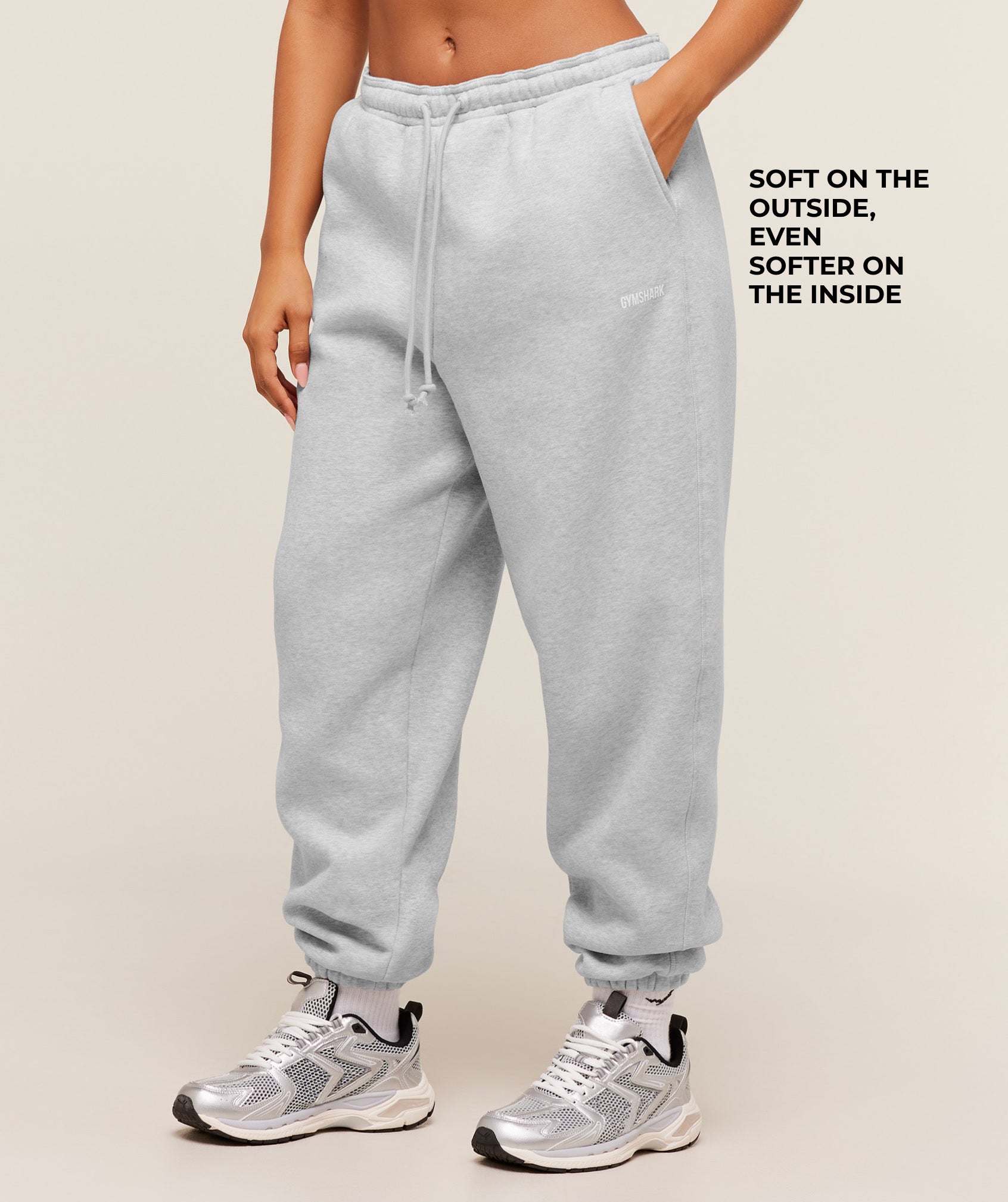 Alternative view of Cosy Luxe Cuffed Joggers Oversized Fit