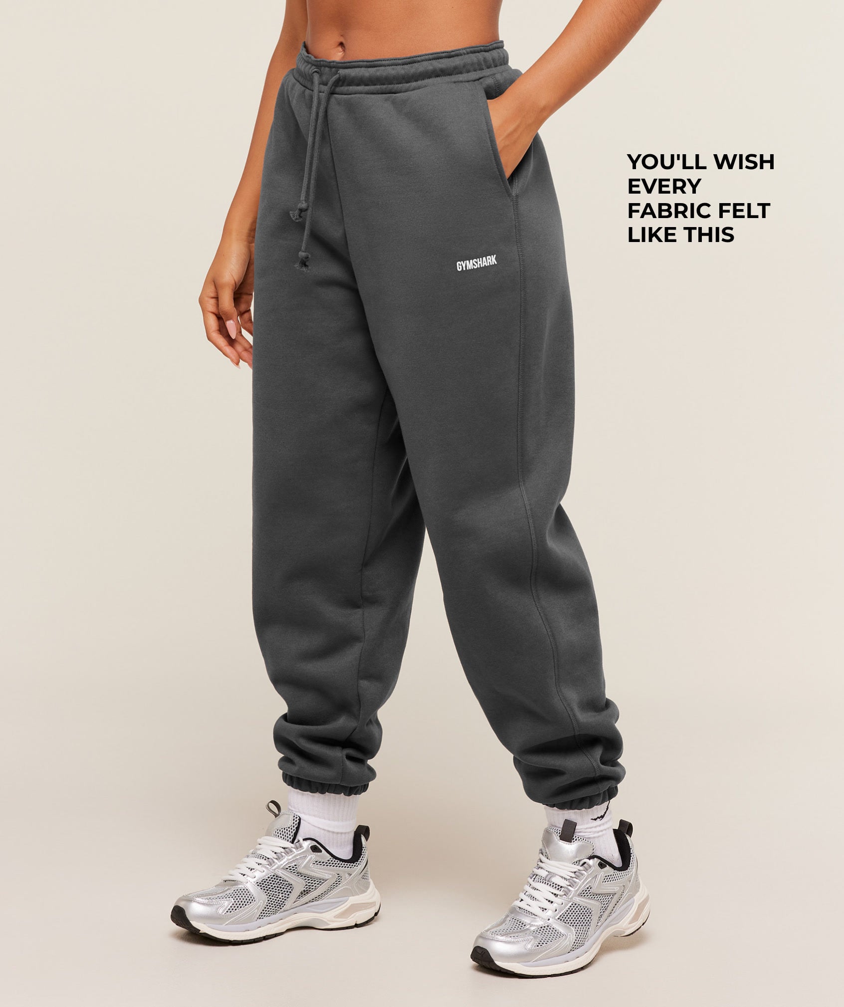 Alternative view of Cosy Luxe Cuffed Joggers Oversized Fit