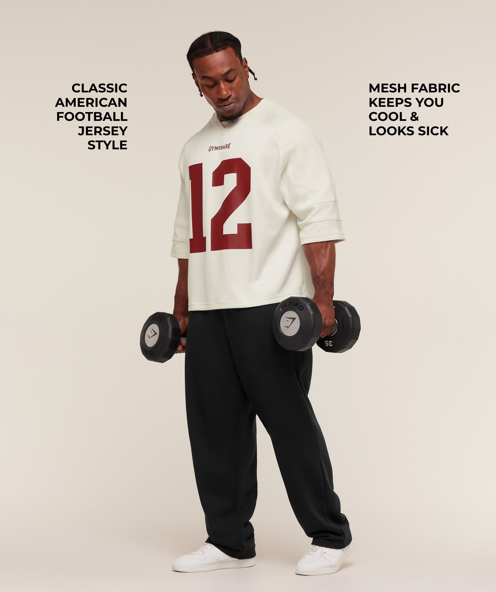 Alternative view of American Football Jersey Oversized Fit