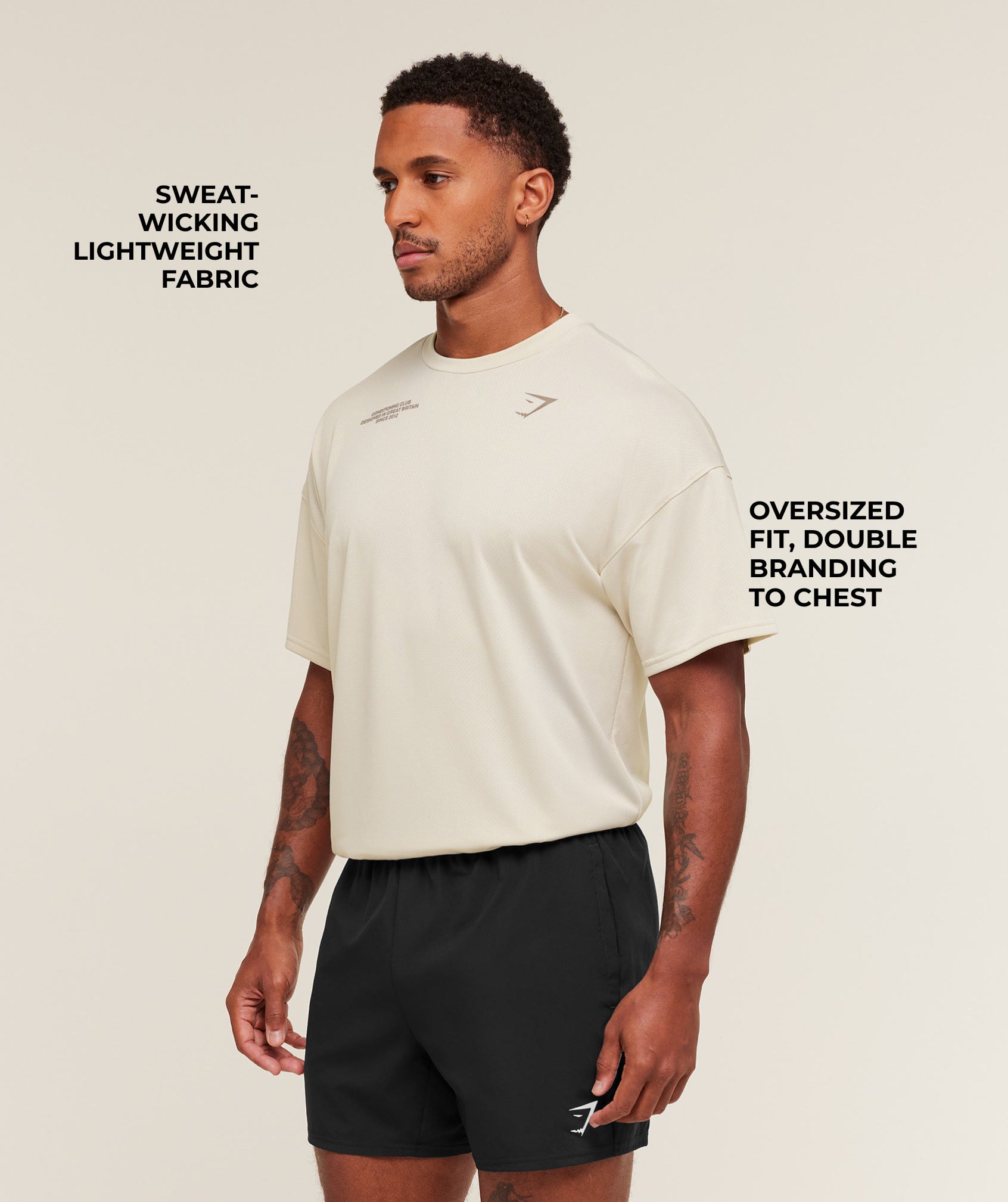 Alternative view of Conditioning Club Oversized T-Shirt Oversized Fit