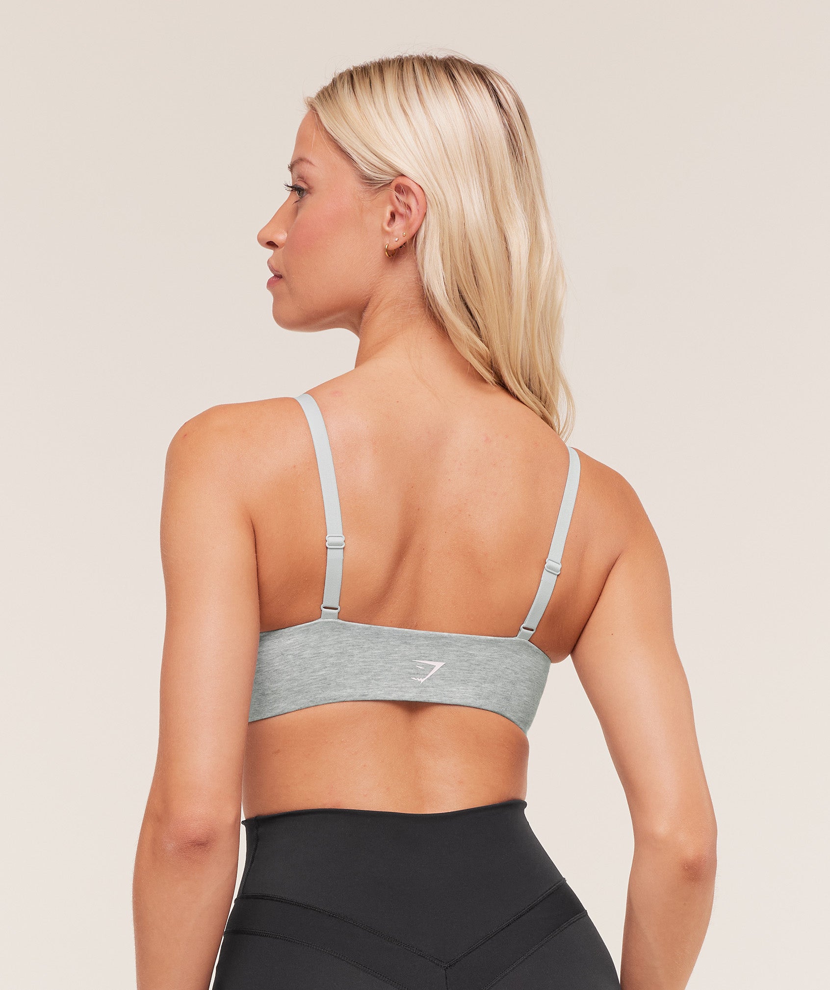 Alternative view of Cotton Twist Front Bralette Light Support