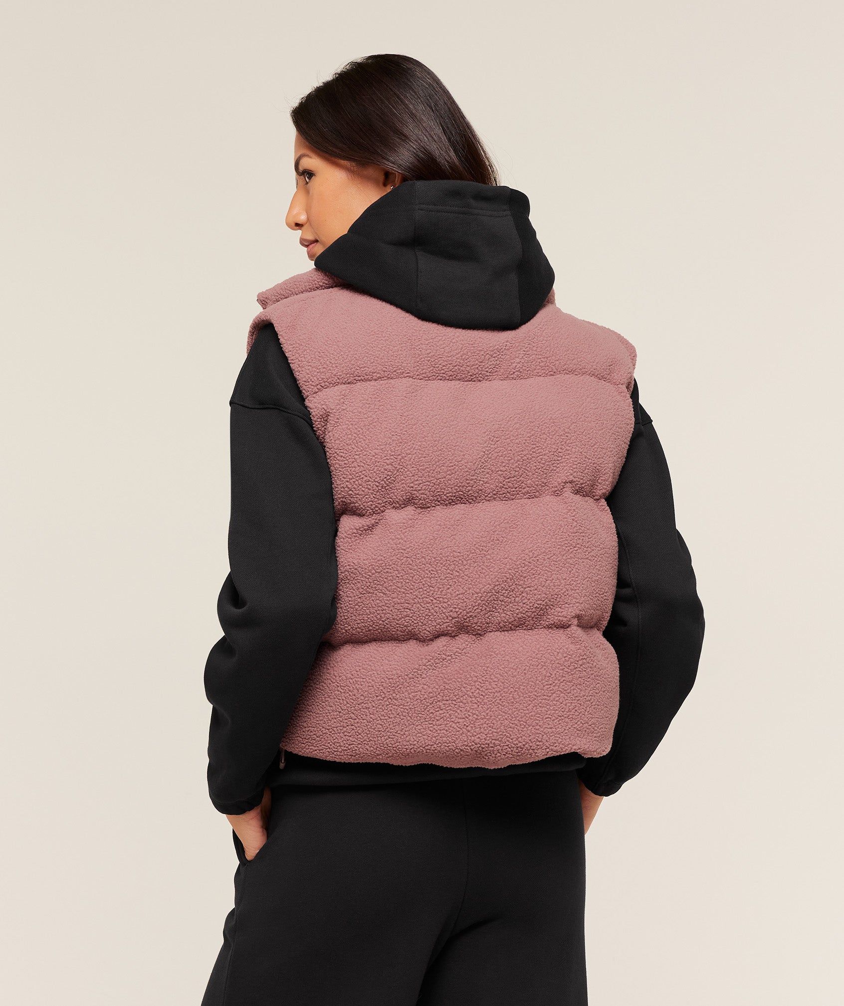 Alternative view of Borg Puffer Vest