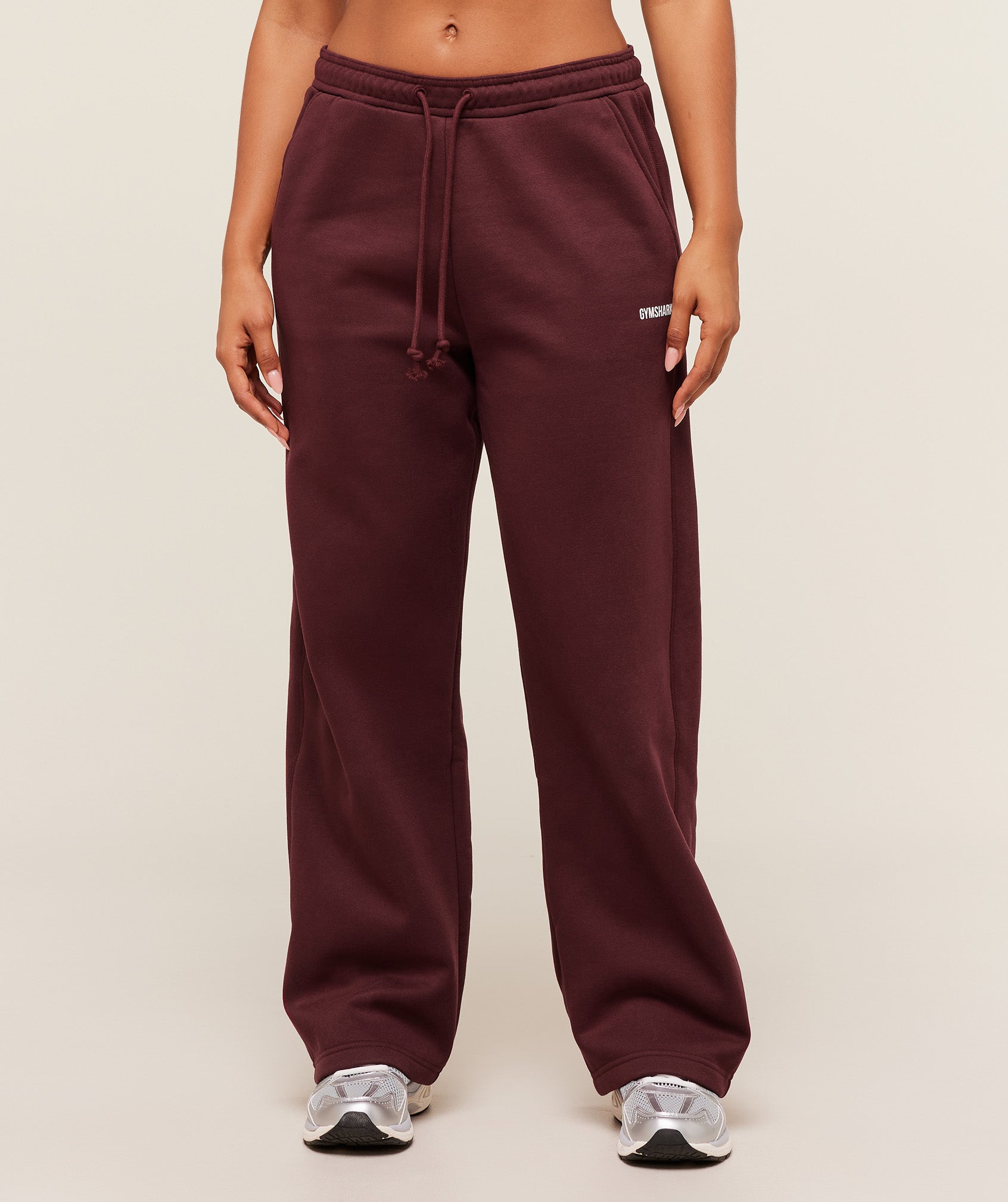 Cosy Luxe Straight Leg Joggers Oversized Fit