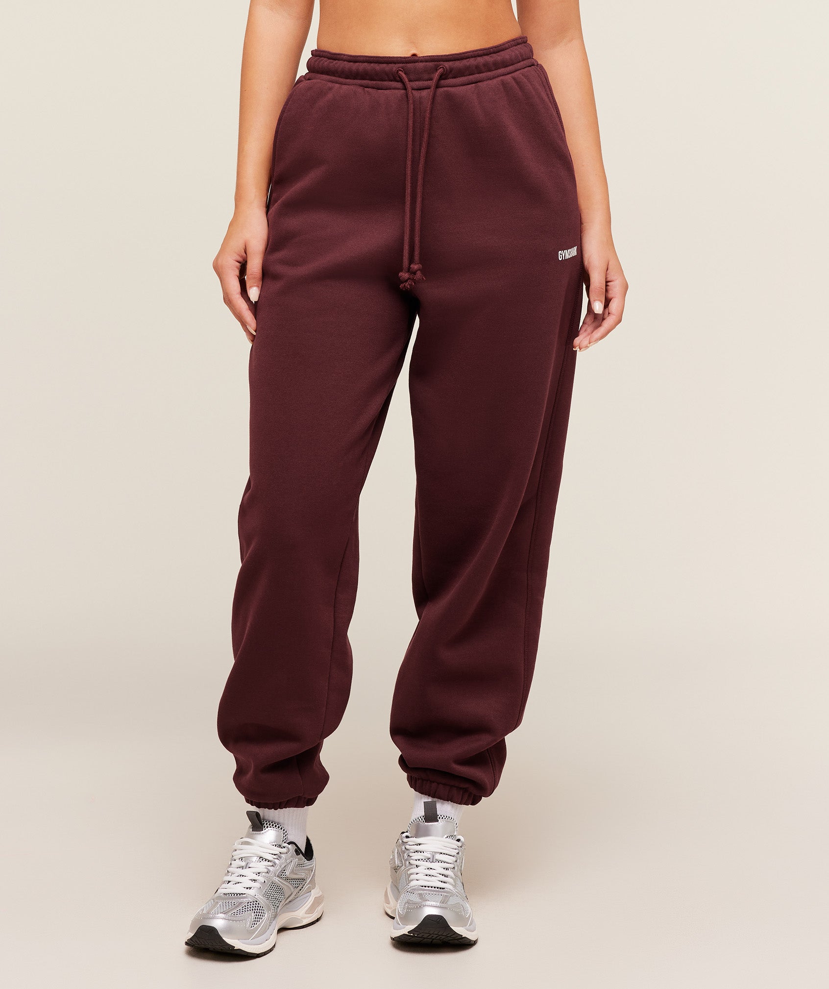 Cosy Luxe Cuffed Joggers Oversized Fit