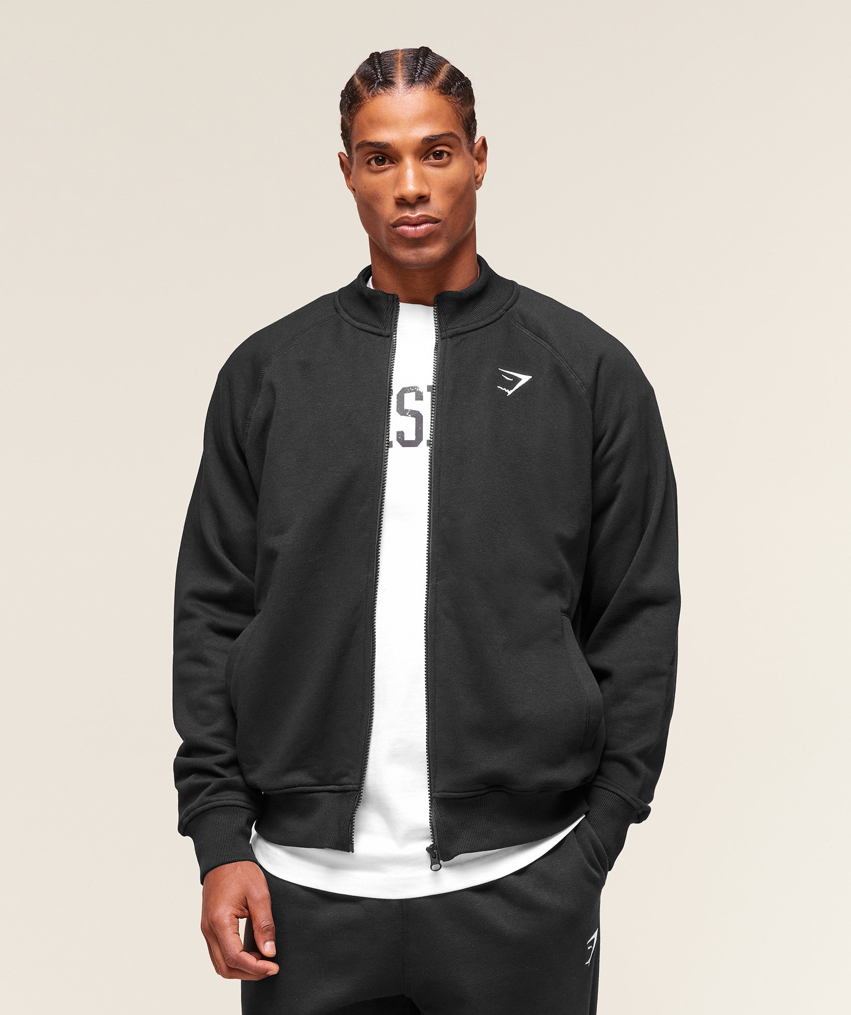 Crest Oversized Track Jacket