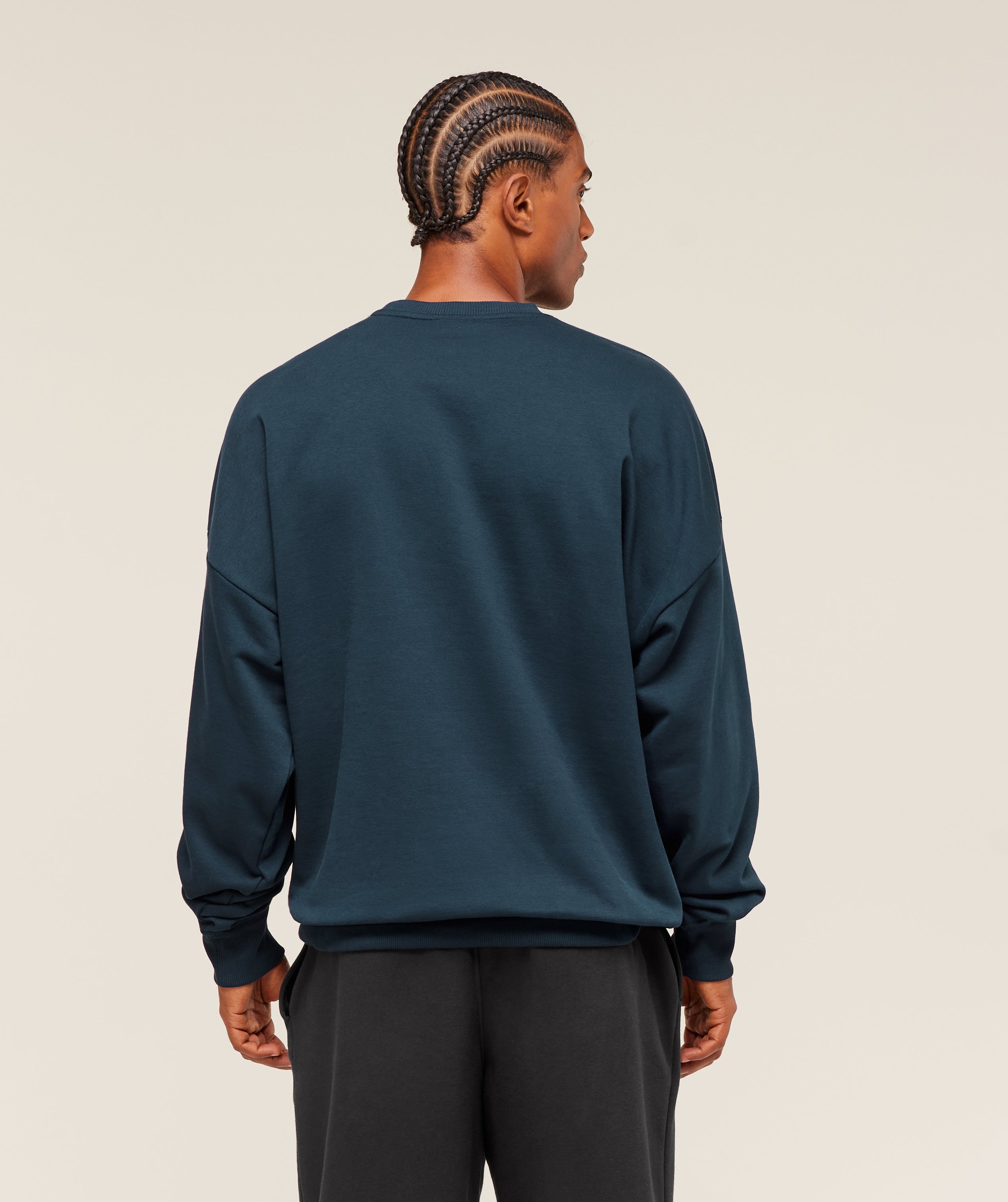Alternative view of Crest Oversized Crew Oversized Fit