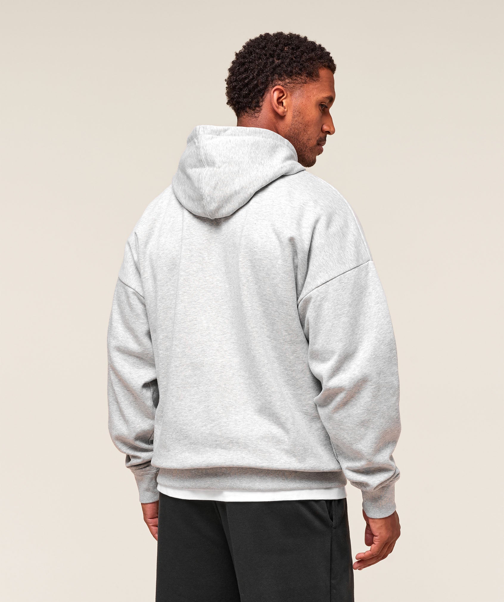 Alternative view of Crest Oversized Hoodie Oversized Fit