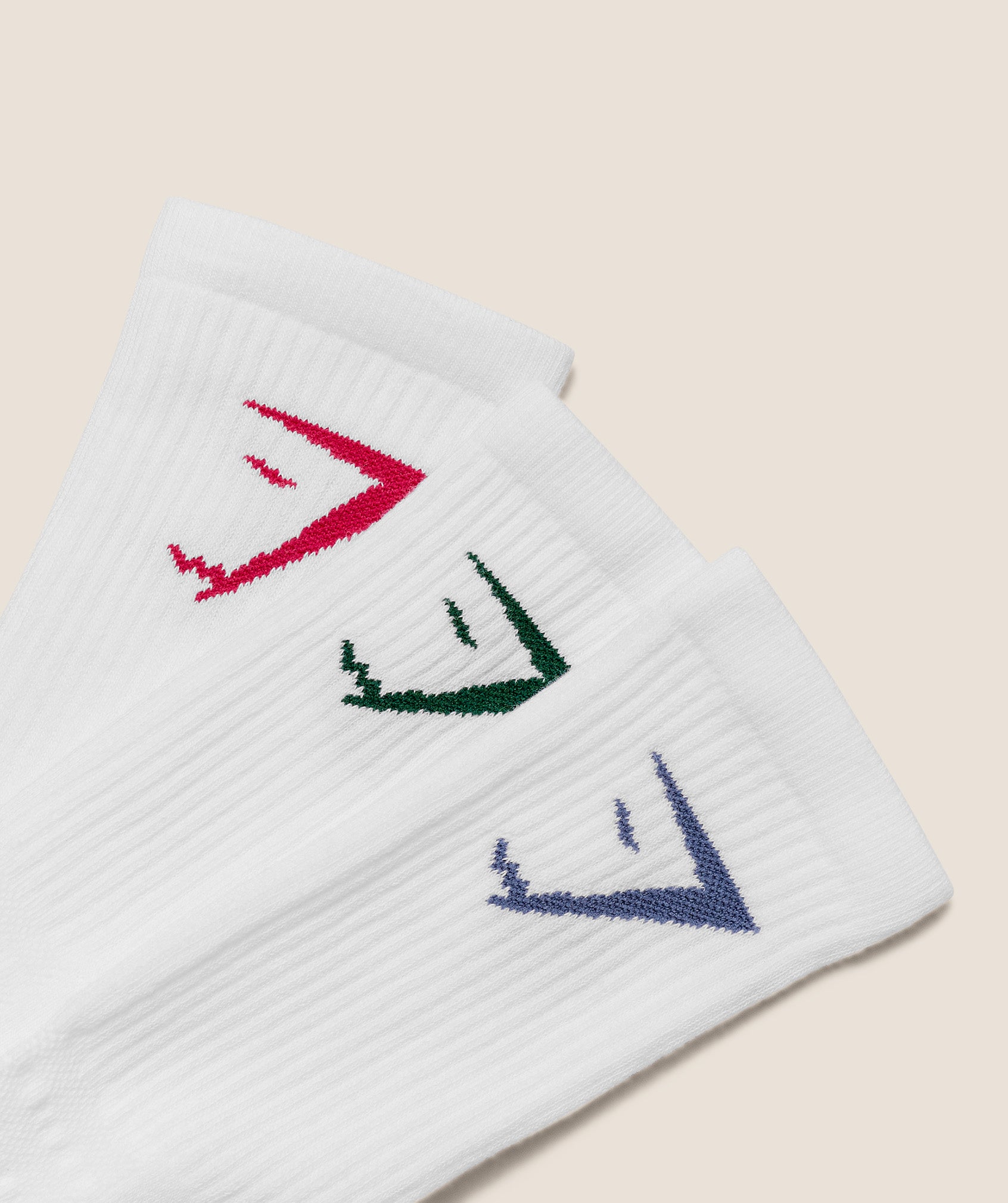 Alternative view of Crew Socks 3Pk