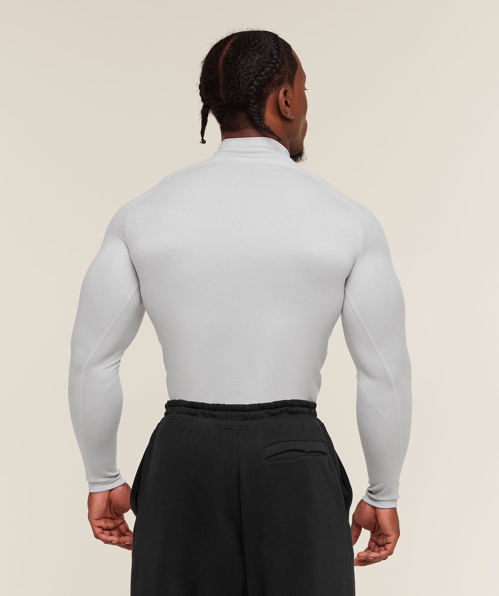 Alternative view of Element Baselayer Mock Neck Long Sleeve T-Shirt Compression Fit