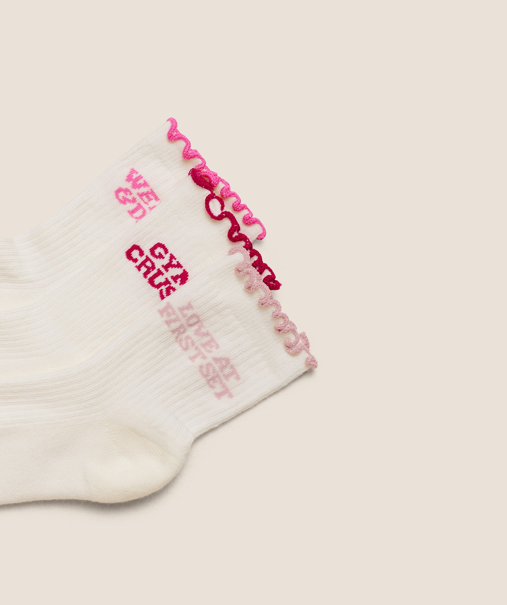 Alternative view of Valentines Graphic Frill Midi 3Pk