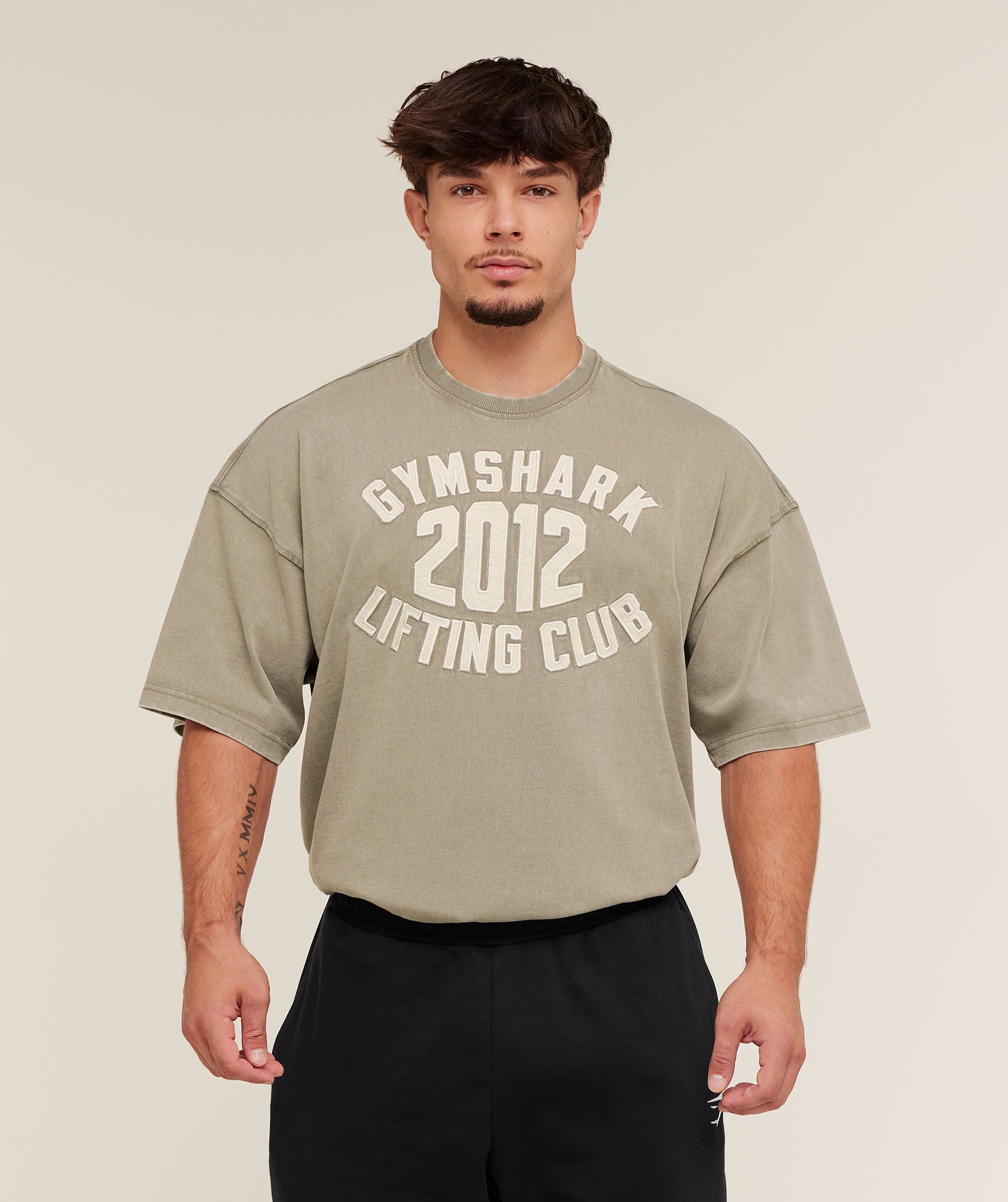 2012 Lifting Club T-Shirt Extreme Oversized Fit