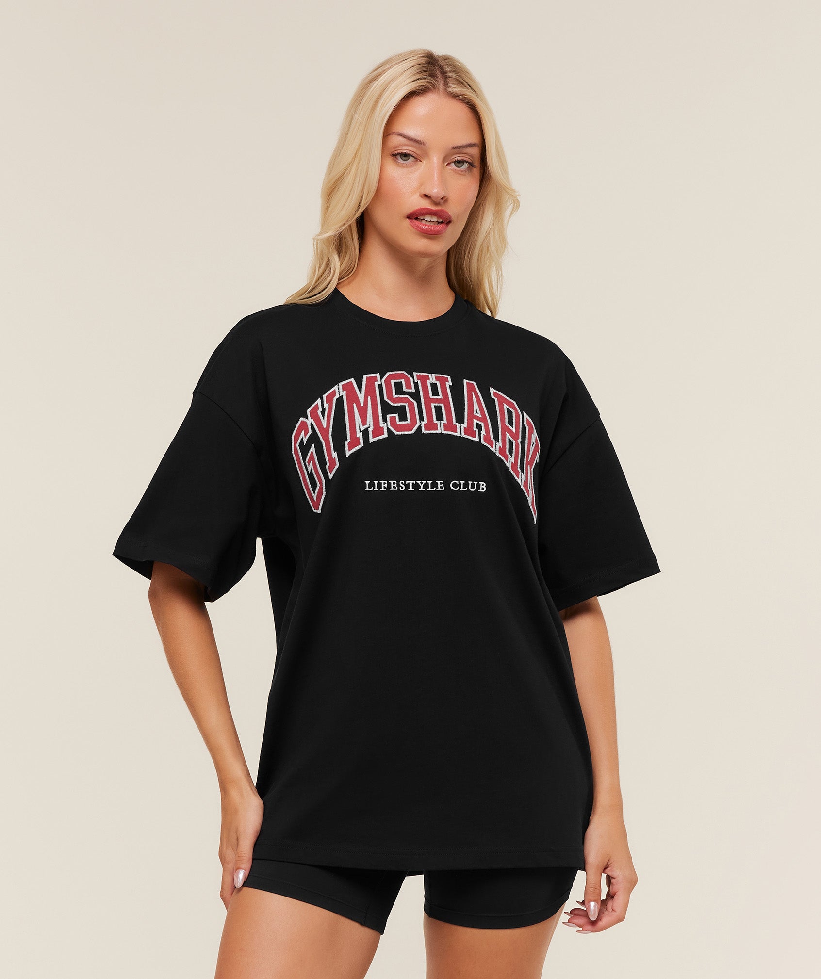 Collegiate Graphic T-Shirt Oversized Fit