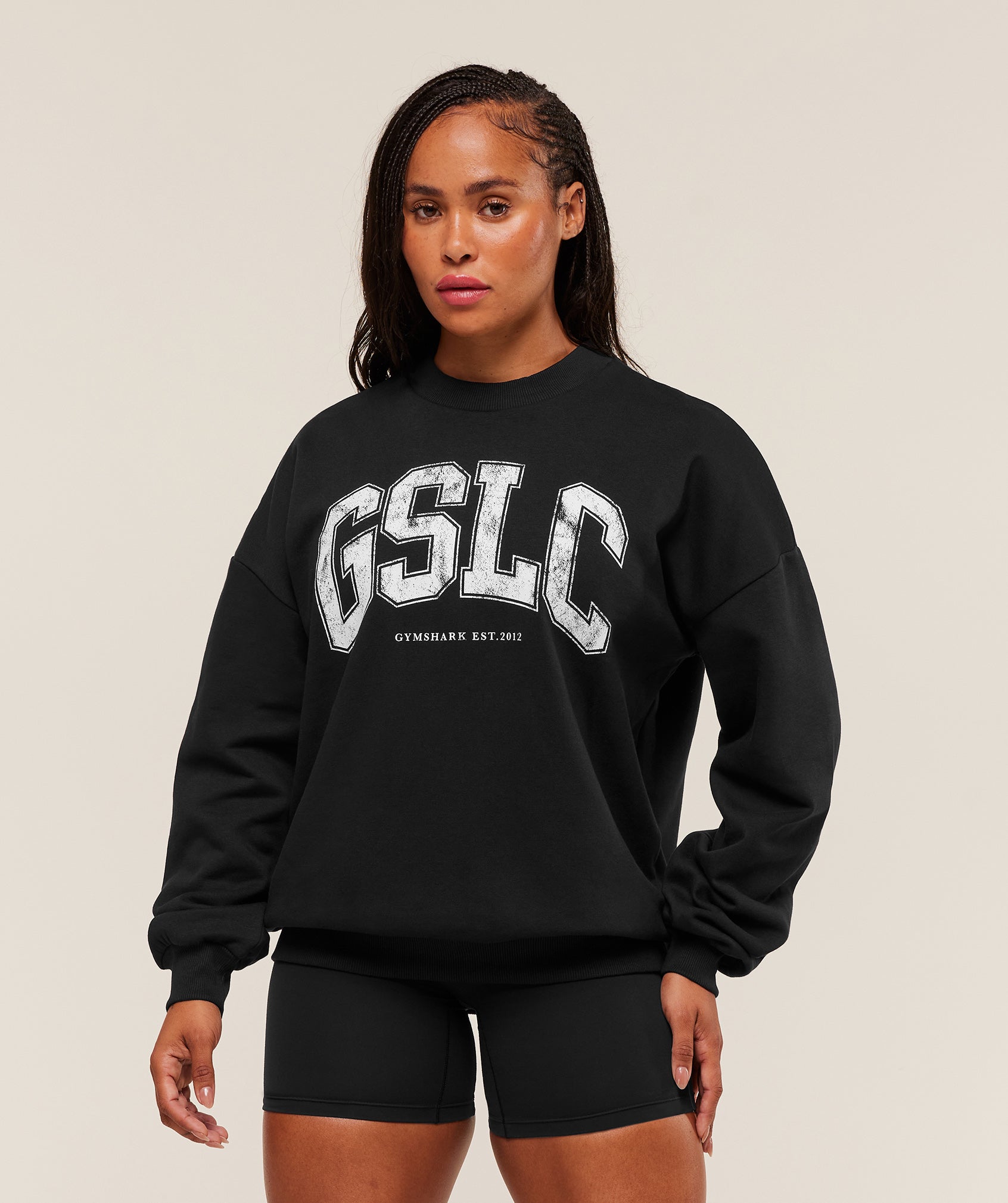 Gslc Graphic Crew Neck Oversized Fit