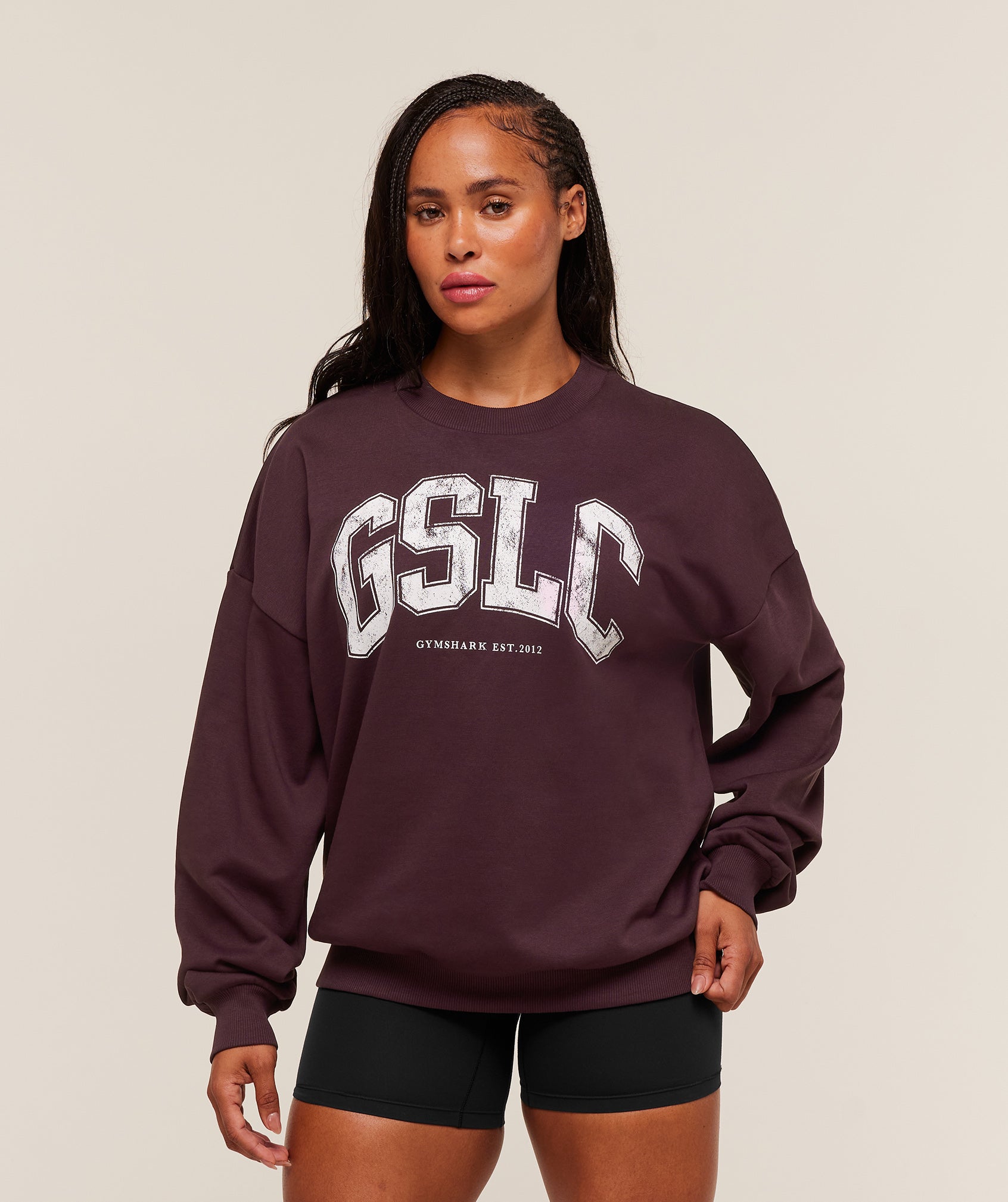 Gslc Graphic Crew Neck Oversized Fit
