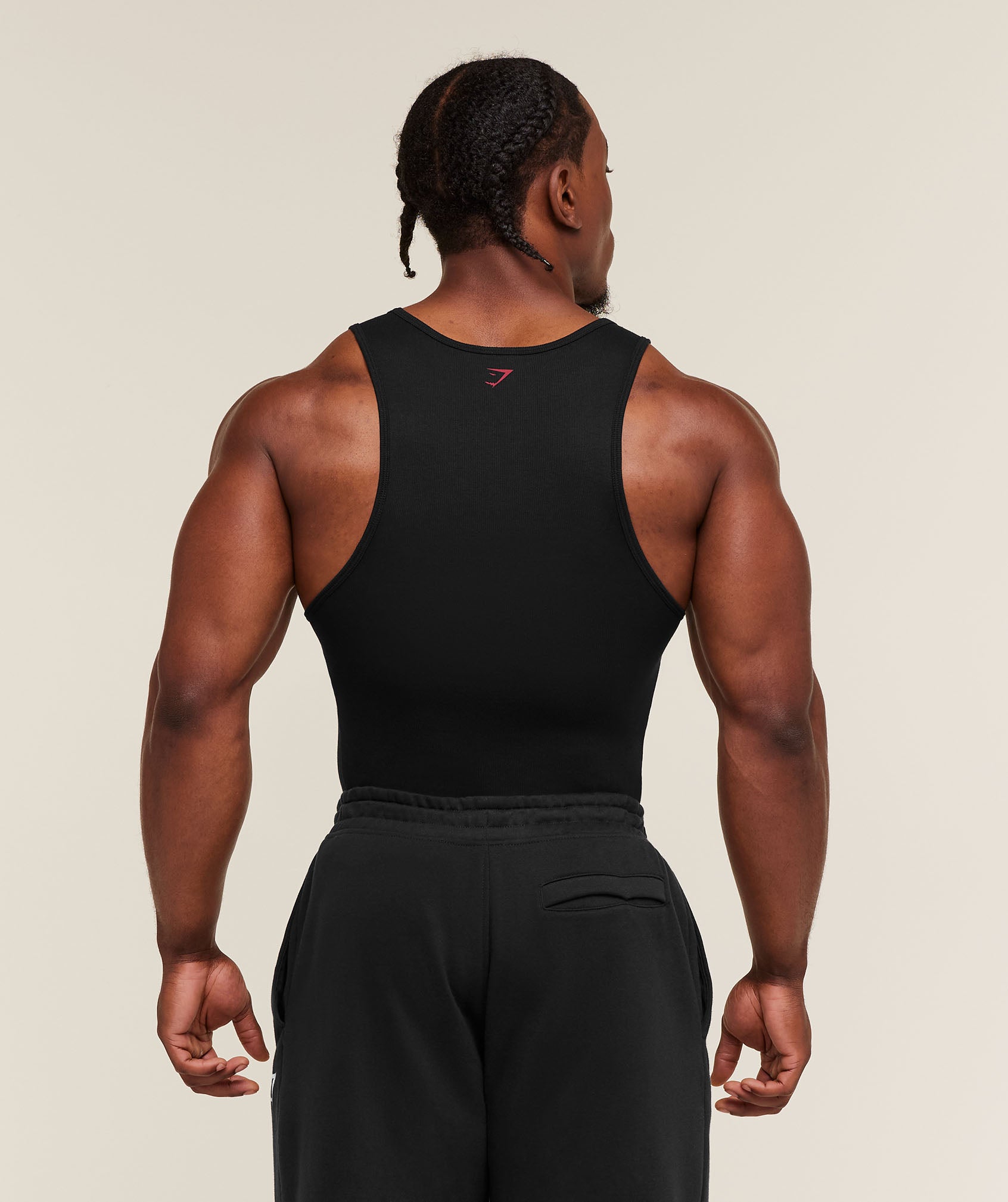 Alternative view of Gslc Ribbed Tank Muscle Fit