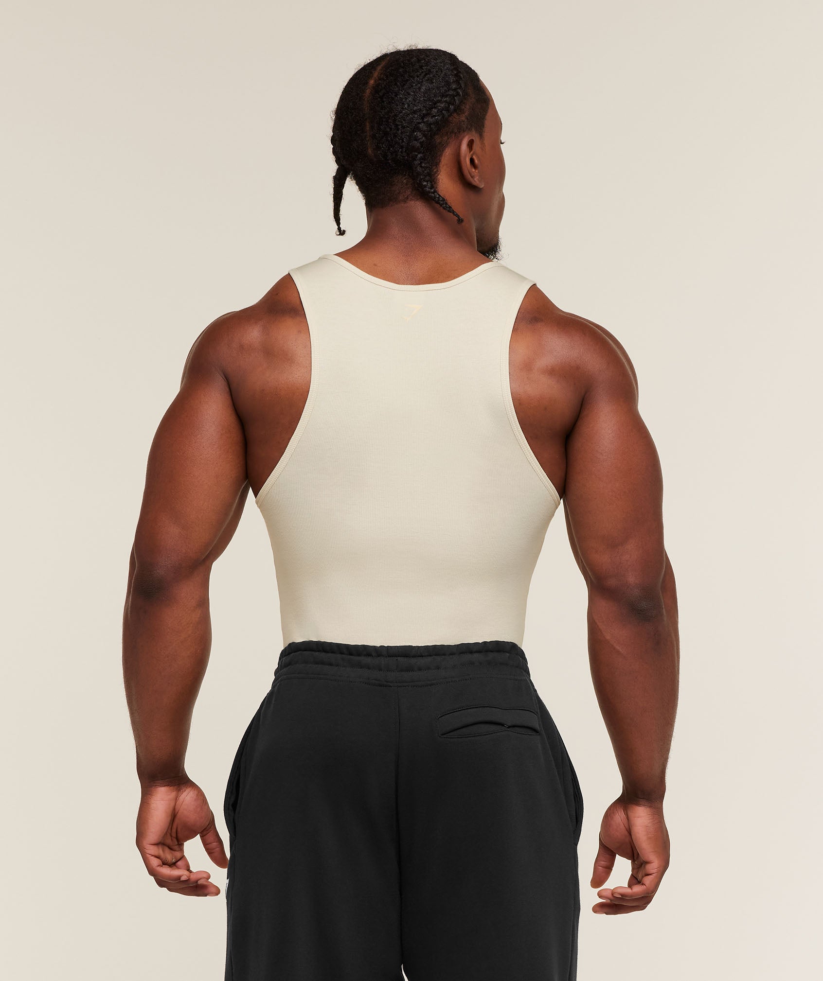 Alternative view of Gslc Ribbed Tank Muscle Fit