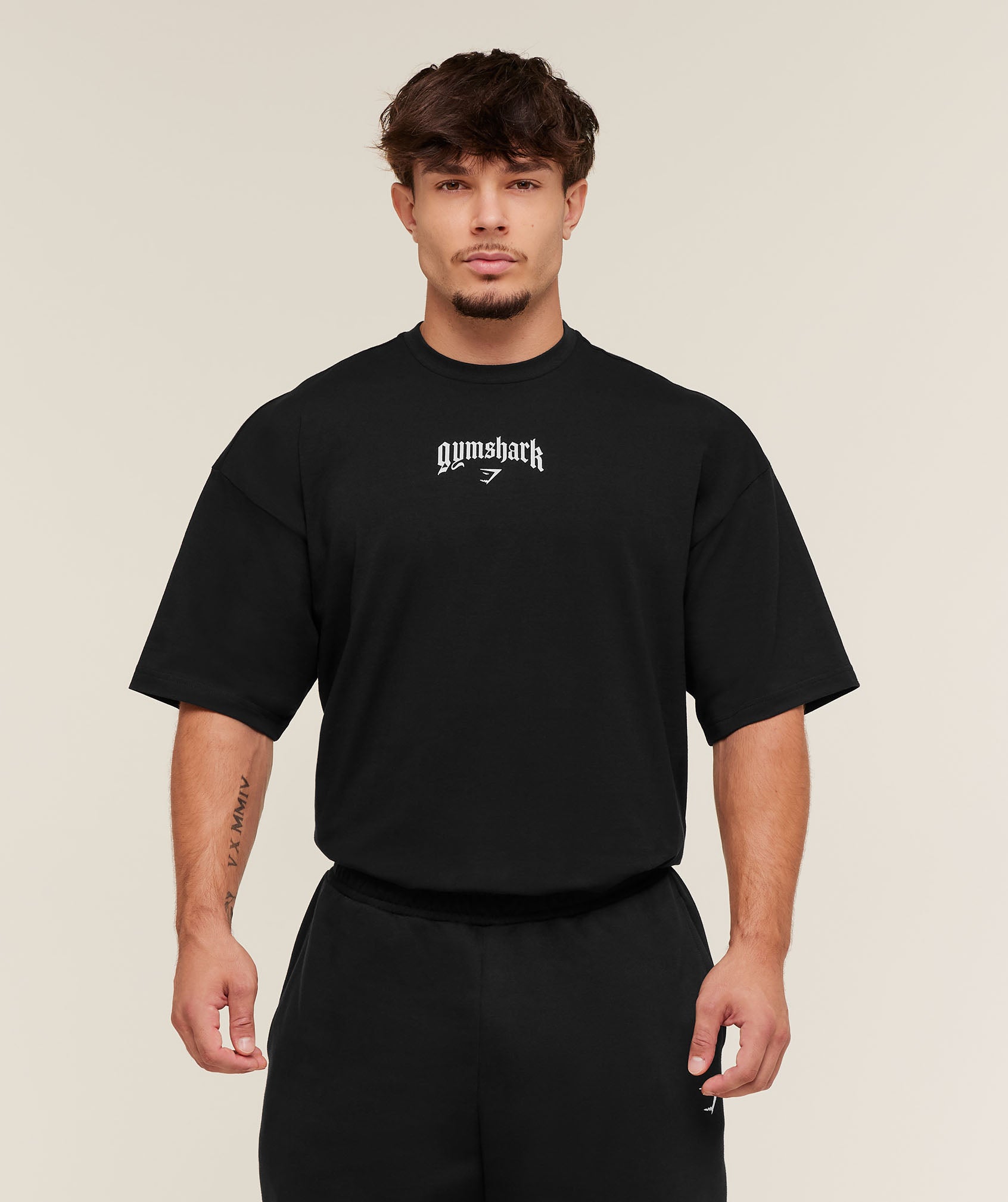 Alternative view of Outline Graphic T-Shirt Oversized Fit