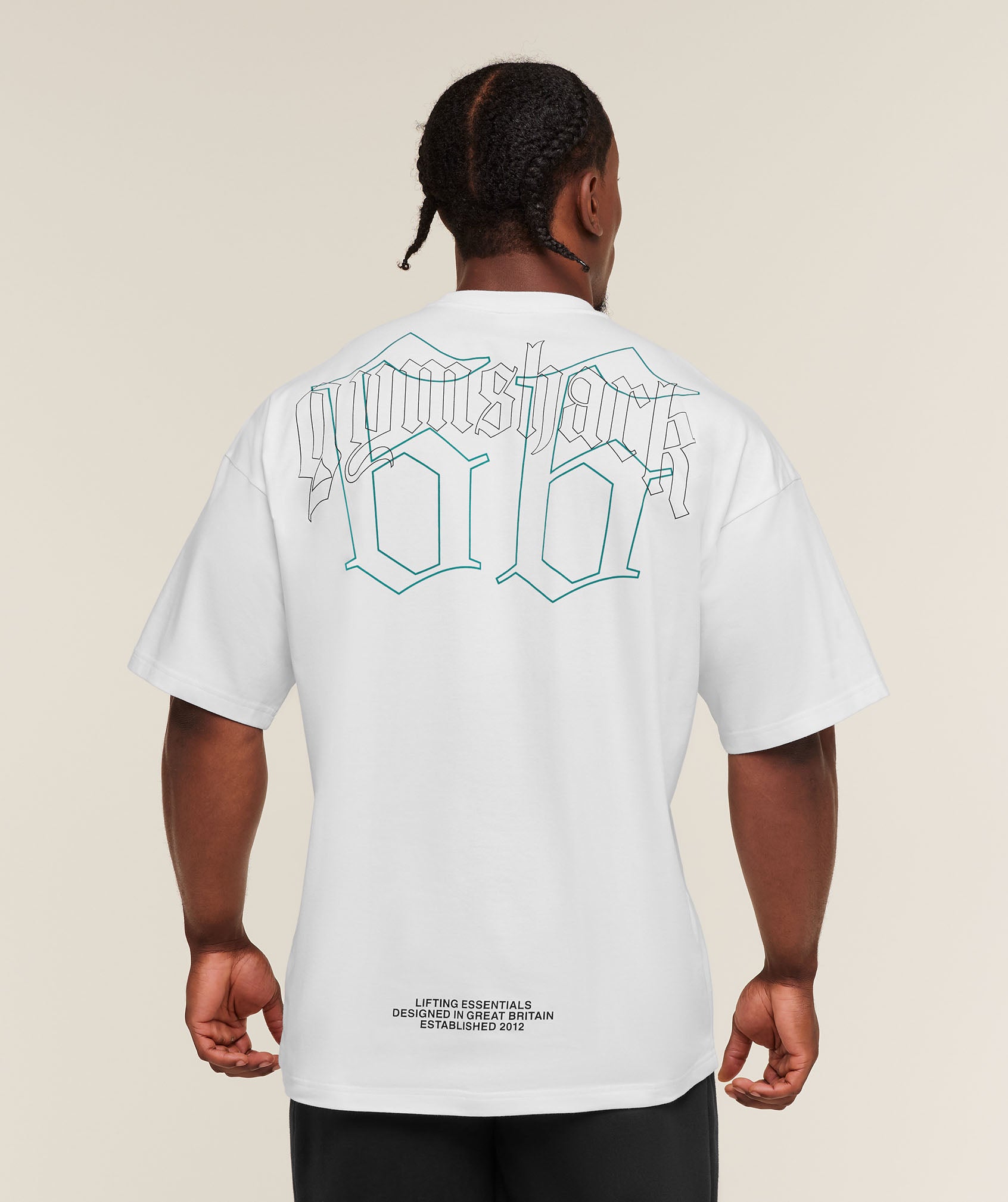 Outline Graphic T-Shirt Oversized Fit