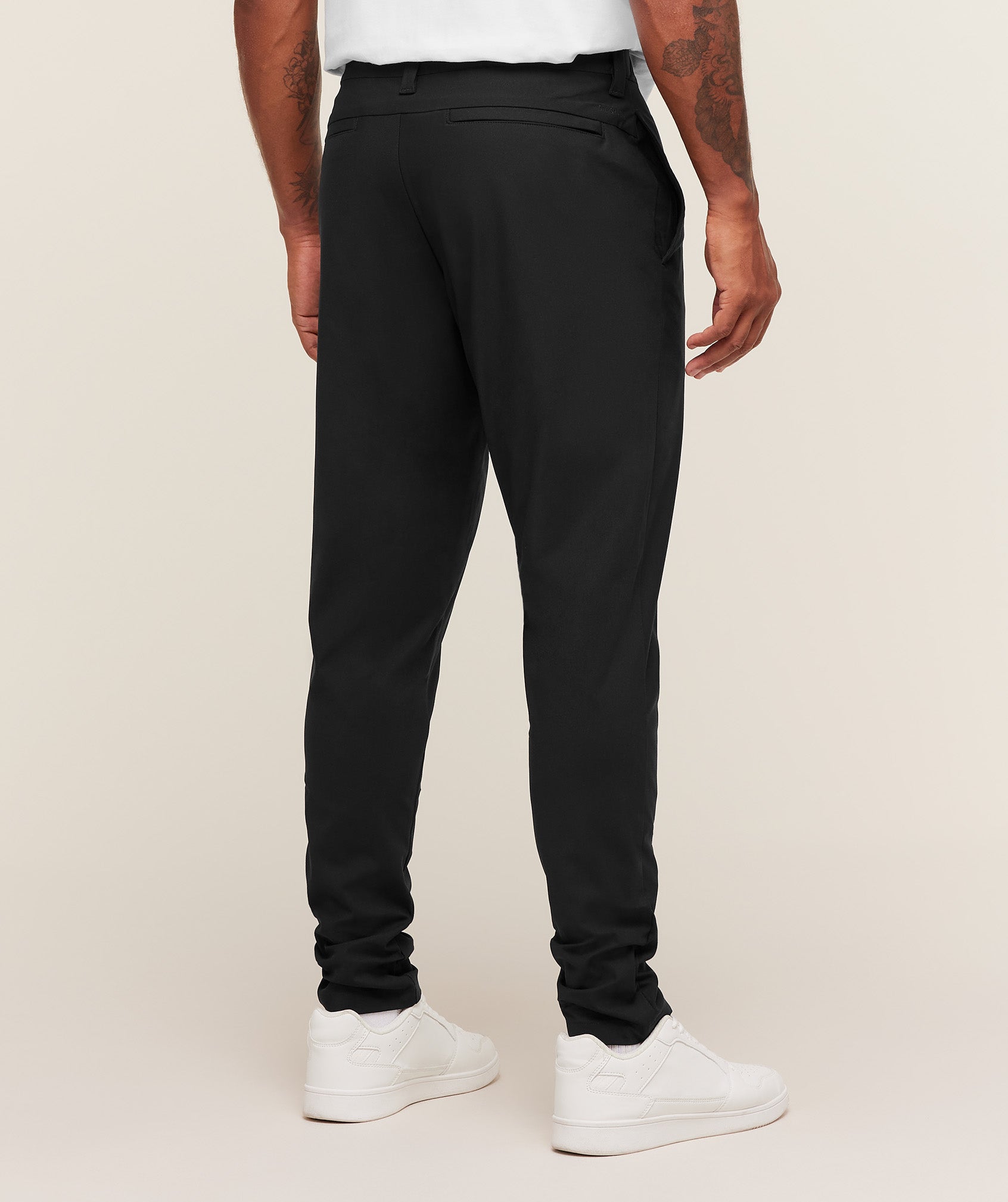 Alternative view of The Gymshark Pants Elite - Black Slim Fit