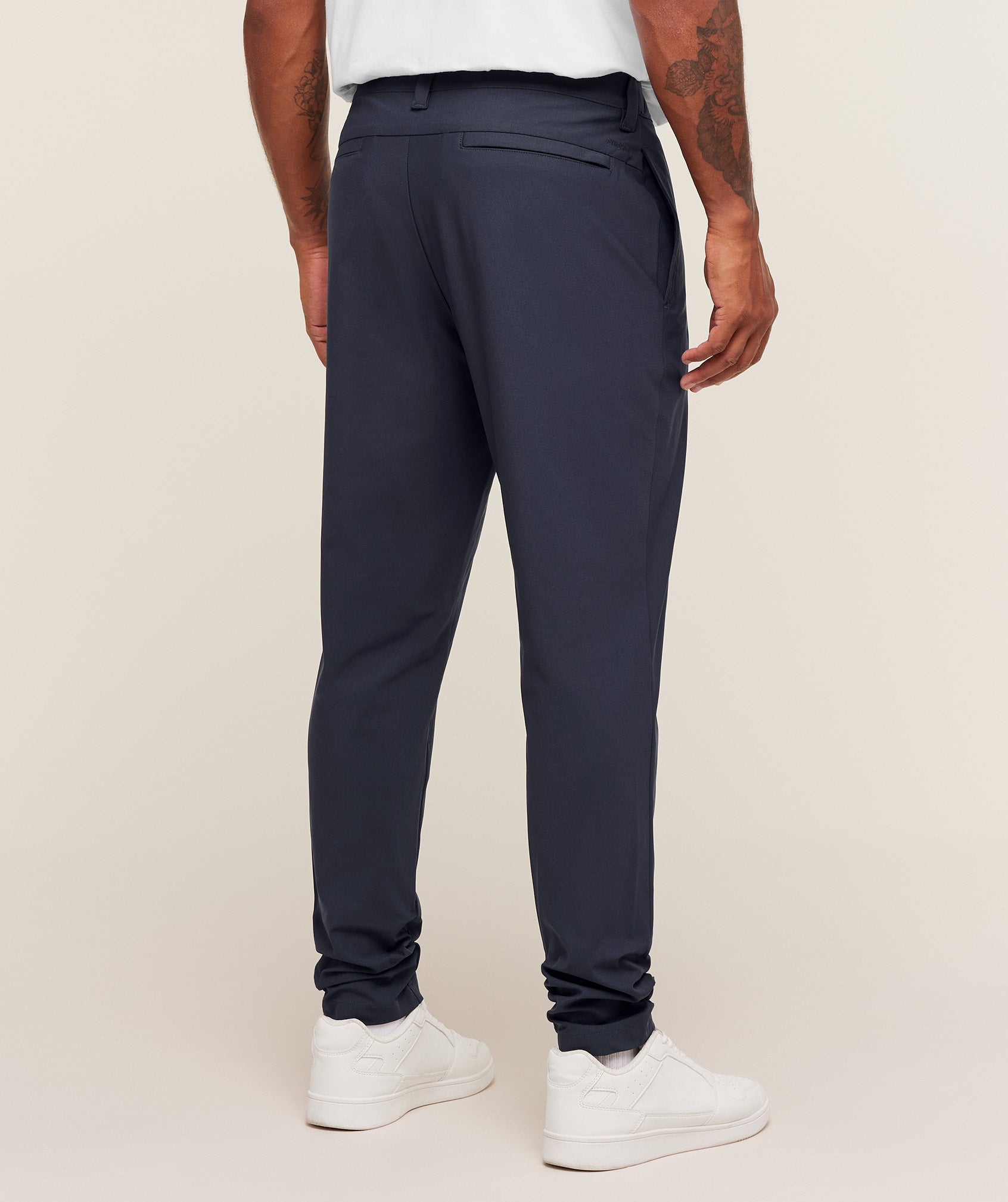 Alternative view of The Gymshark Pants Elite - Heavy Blue Slim Fit