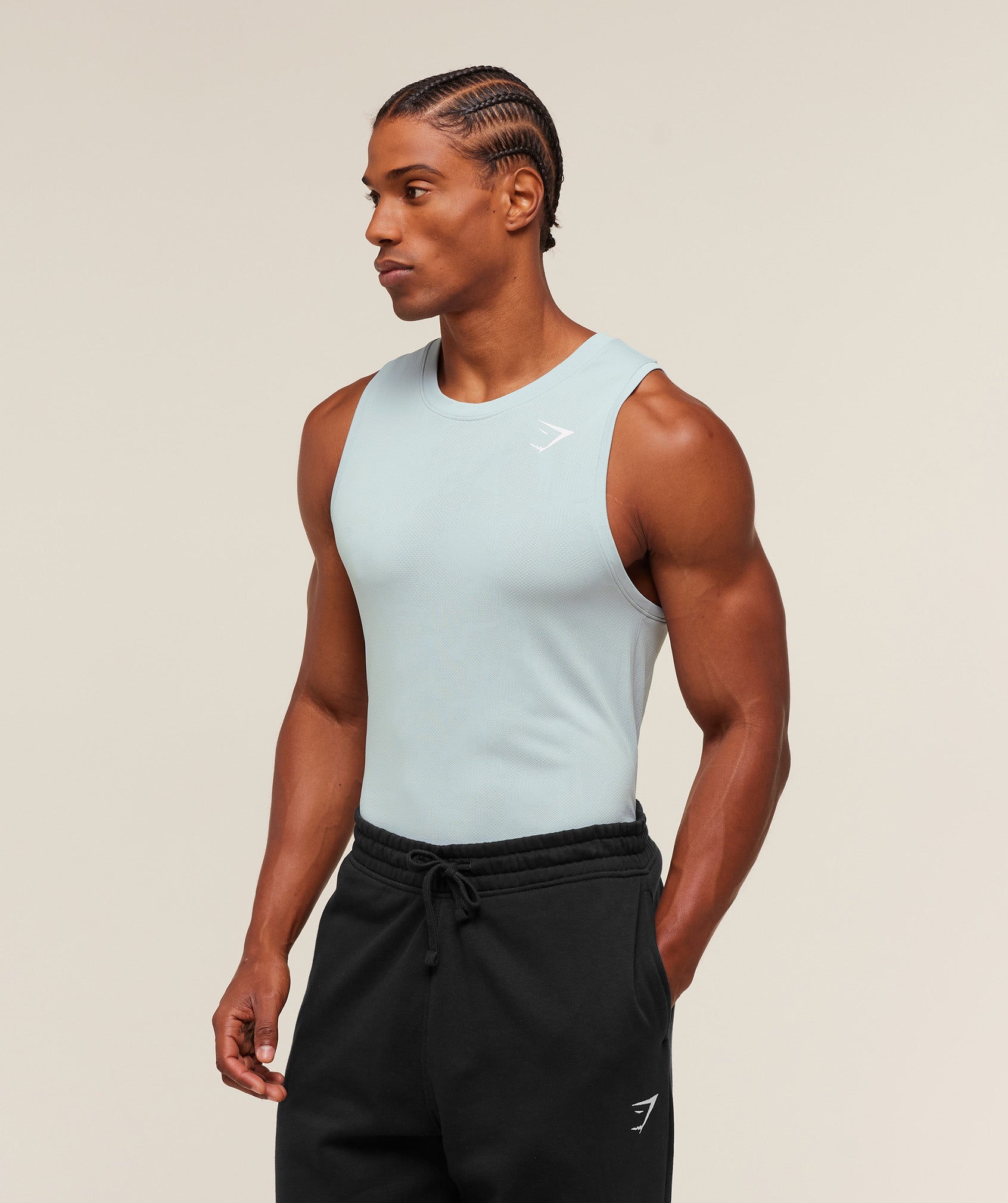 Geo Seamless Tank Slim Fit