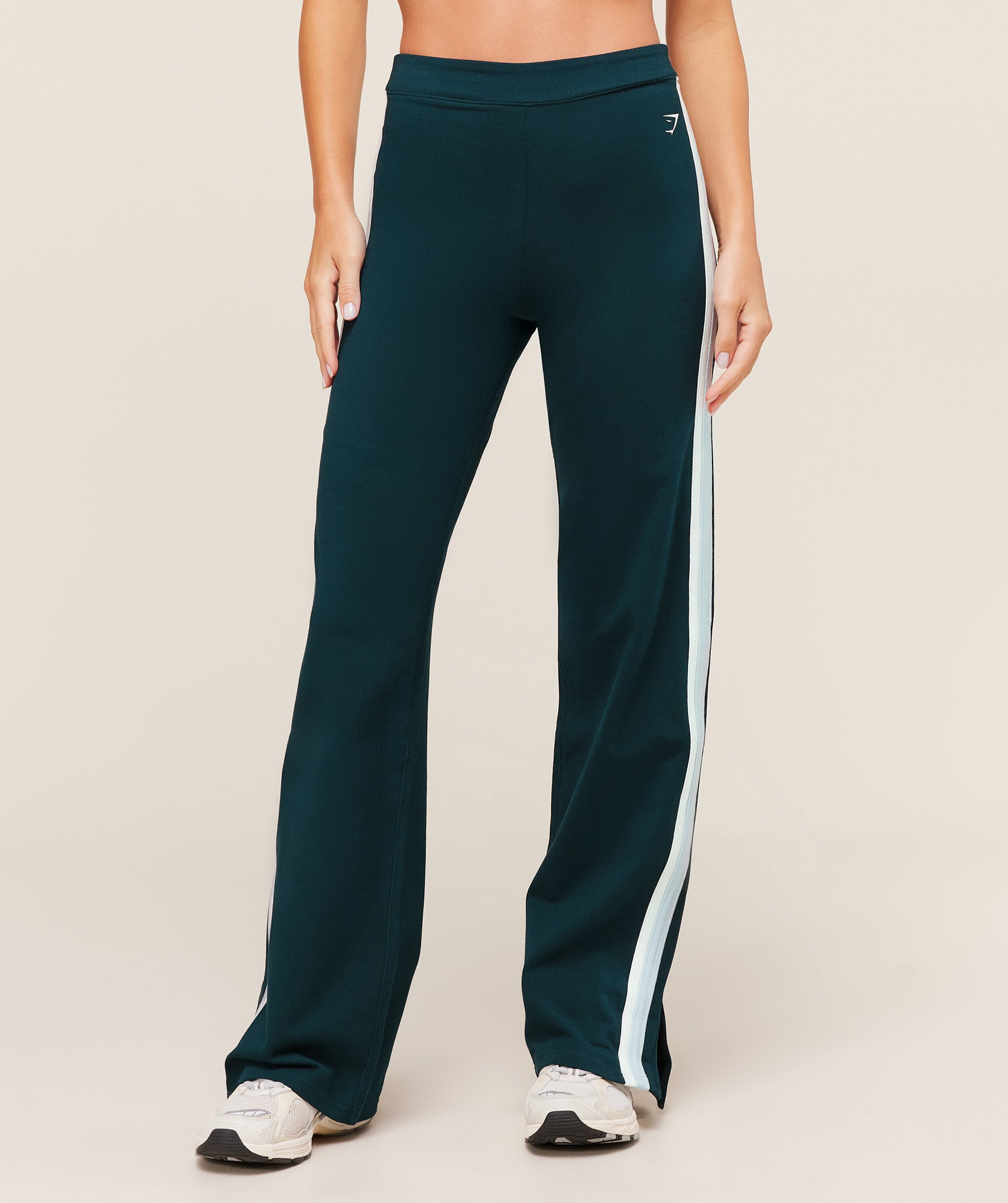 Piping Wide Leg Pant